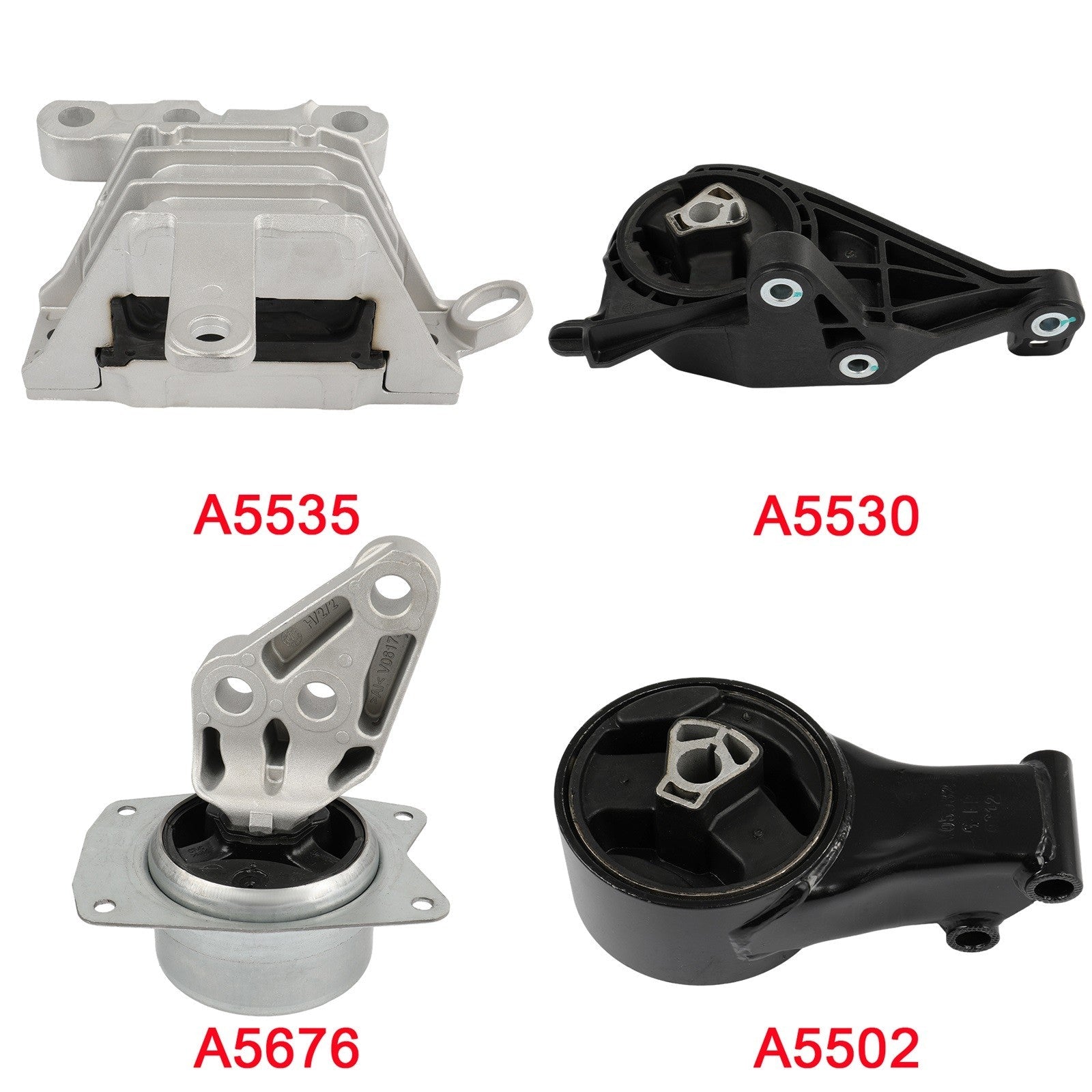 4Pcs Engine Motor & Transmission Mount For Buick LaCrosse V6 3.6L 2010-2016 AUTO 6B93BC-57