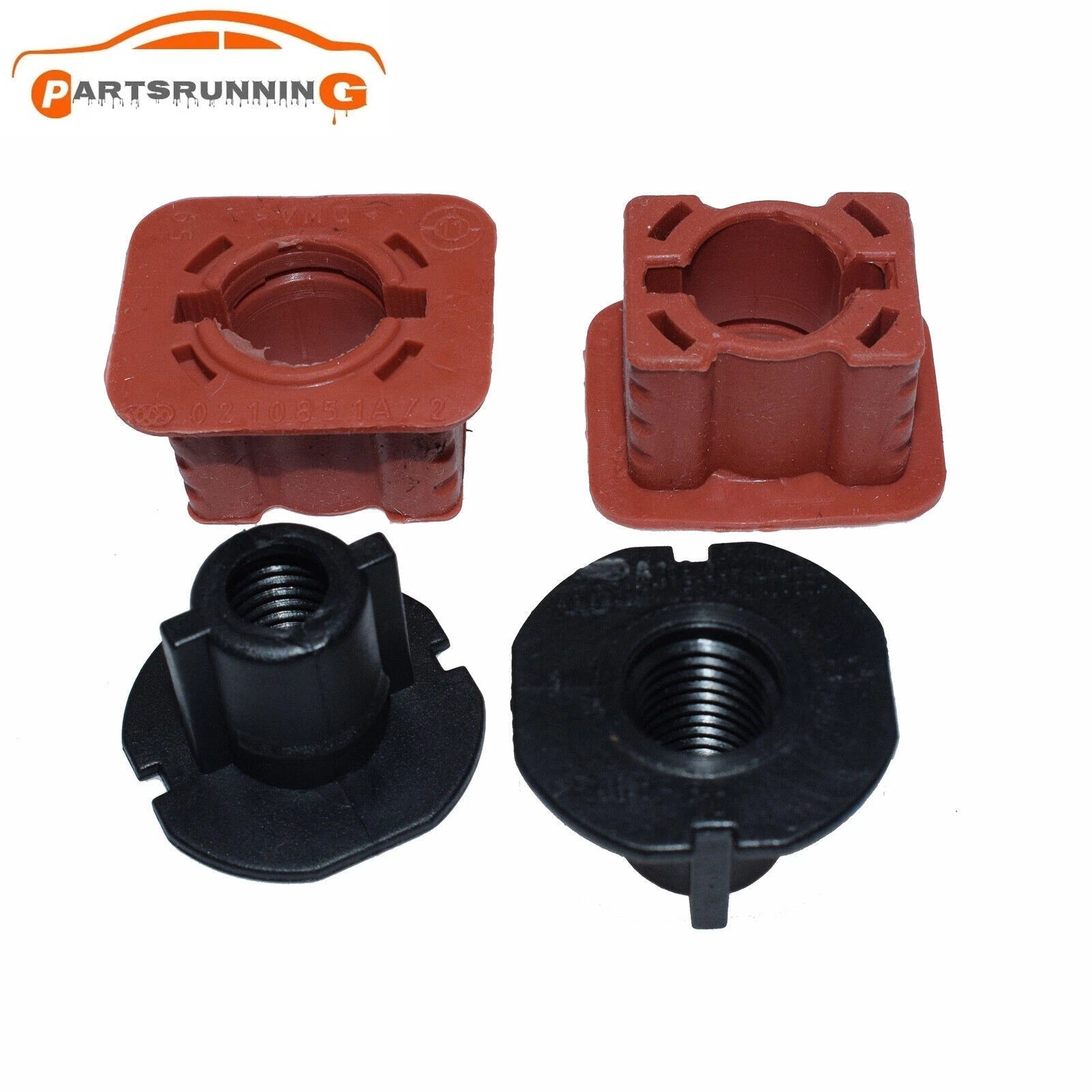 8PCS Radiator Mounting KIT 2035040012 for Mercedes Benz C200 C280 C300 GLK350 6B93BC-57