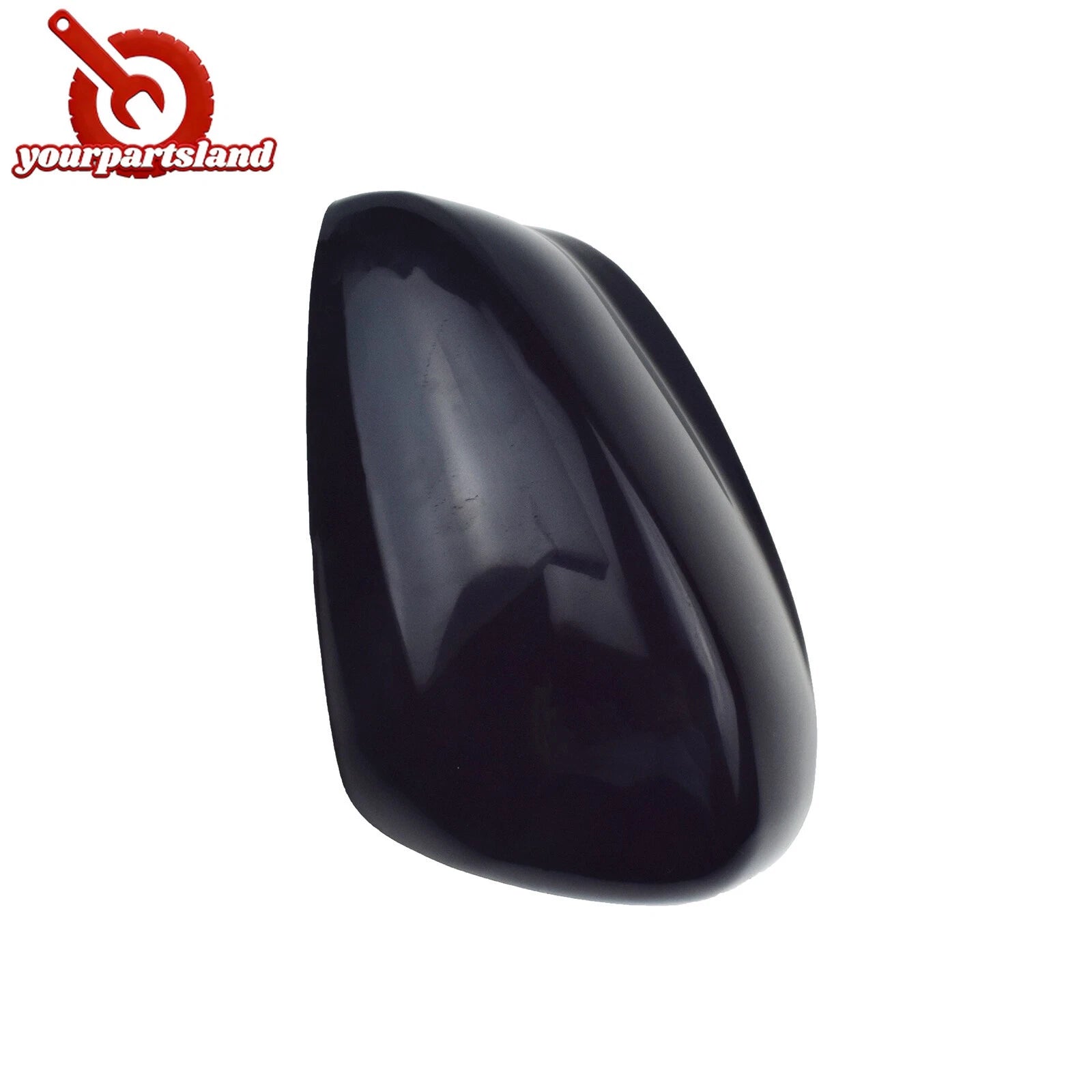 Rear View Mirror Cover Cap Left Driver Smooth Black For Honda Accord 2008-2013 6B93BC-57