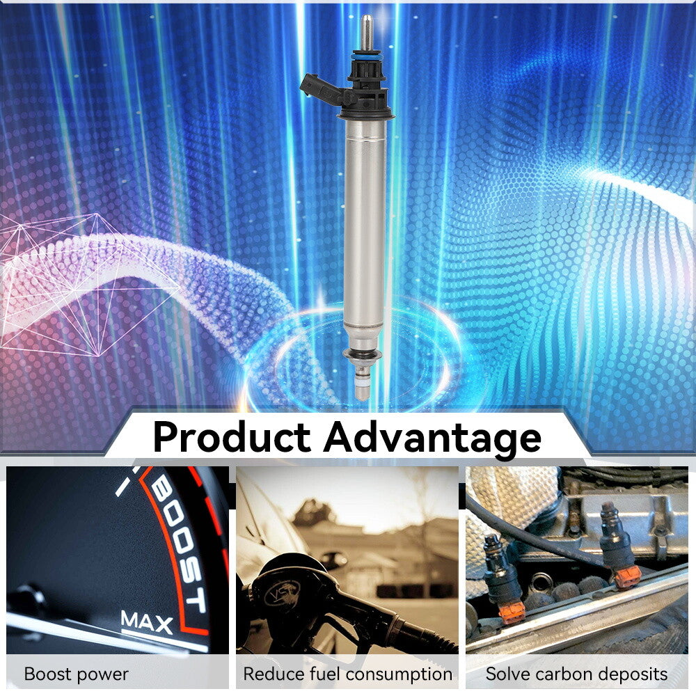 6Pcs Fuel Injectors For Mercedes-Benz E550 SLK55 AMG CLS63 AMG ML63 AMG SL550 6B93BC-57