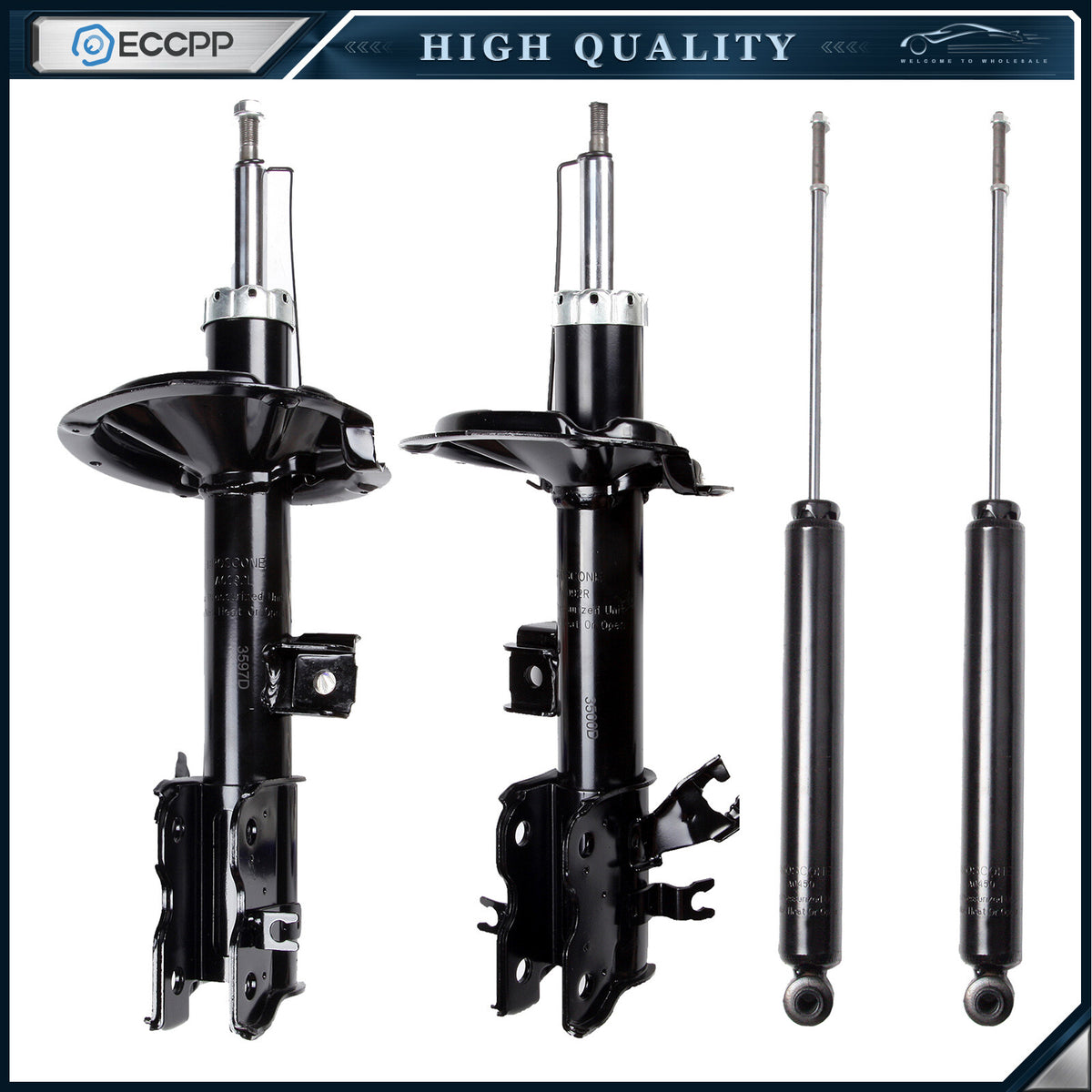 Front Rear Struts Shocks For 2003-2008 Infiniti FX35 FX45 SUV Left Right