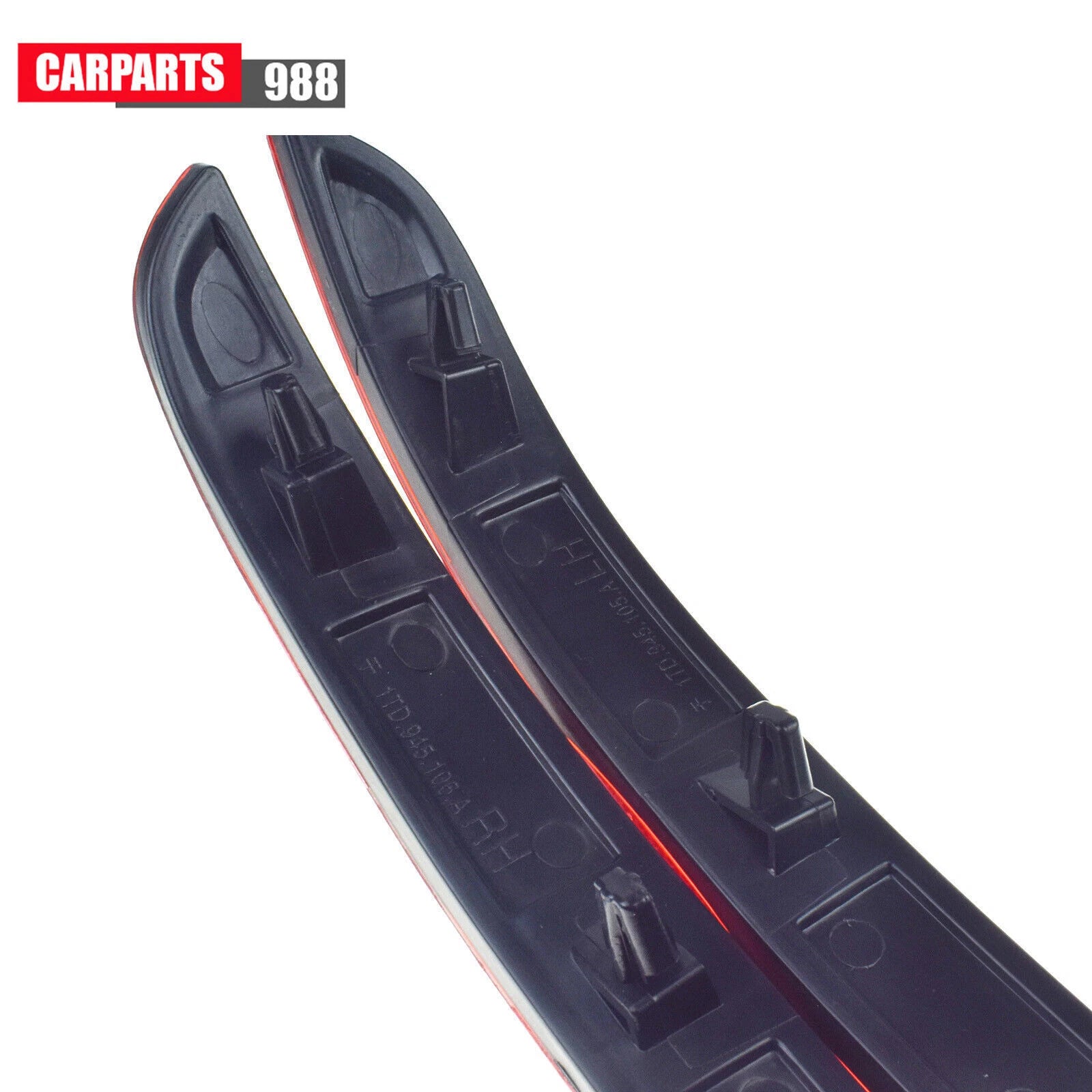 2Pcs Rear Left Right Bumper Reflector for VW Touran 07-10 1T0945105A 1T0945106A 6B93BC-57