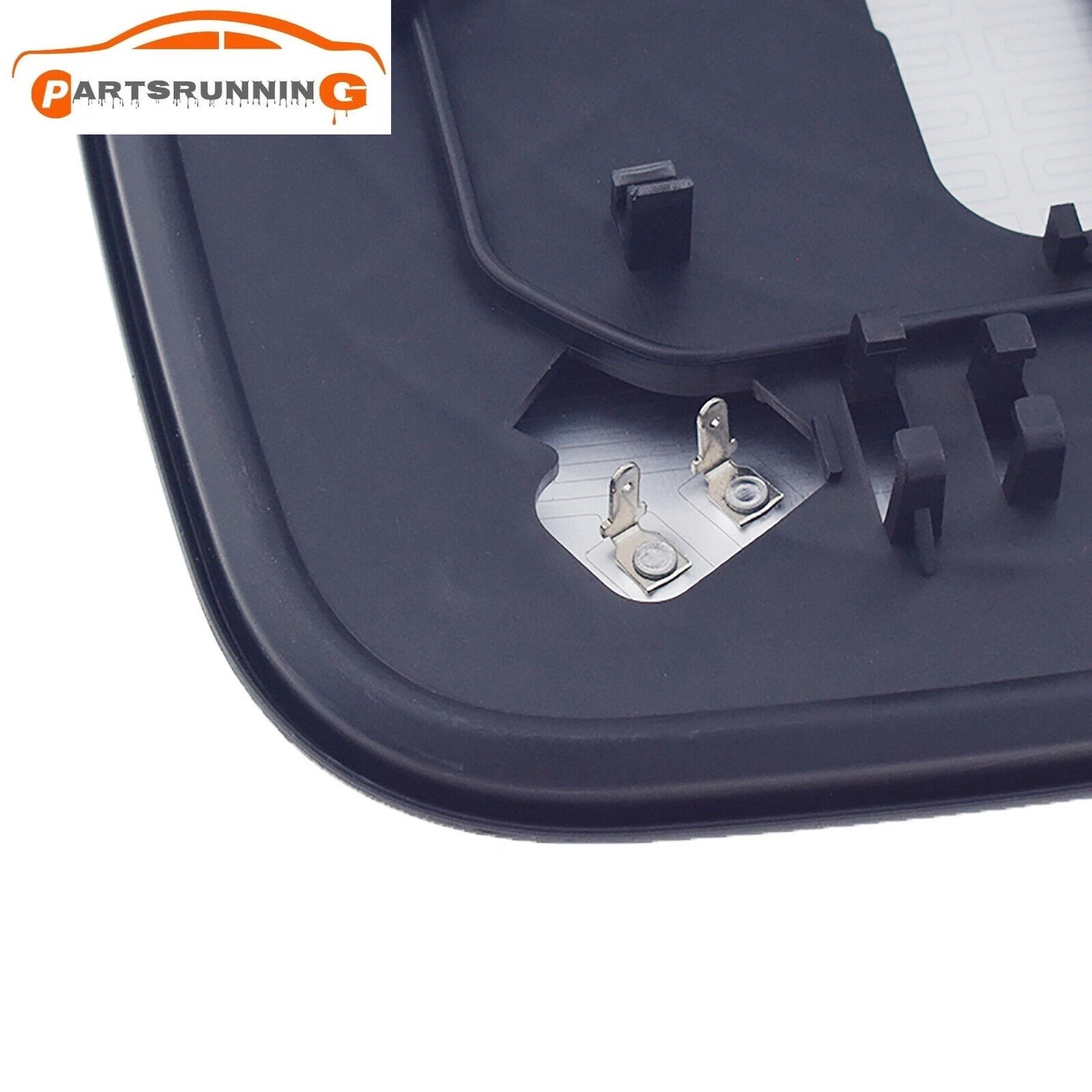 For 00-06 MITSUBISHI PAJERO SHOGUN Rear View Mirror Glass Heated Right MR387993 6B93BC-57