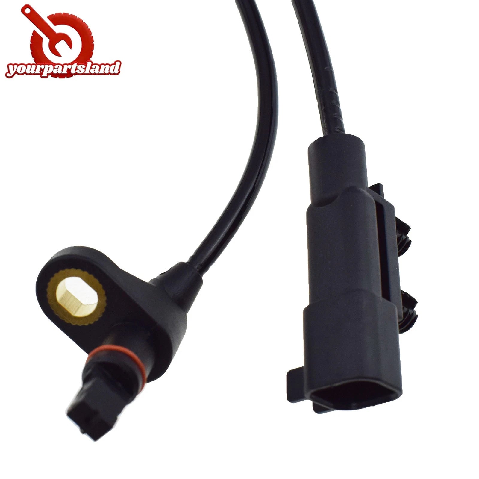 Set 8PCS Front Rear ABS Speed Sensor & CONNECTORS For 2007-2016 Jeep Wrangler 6B93BC-57