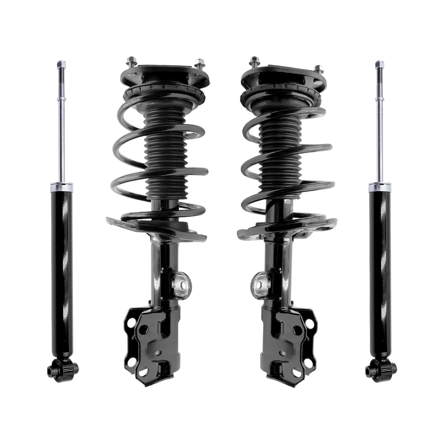 Front & Rear Kit Strut 2014-2017 compatible with Lexus CT200h 6B93BC-57