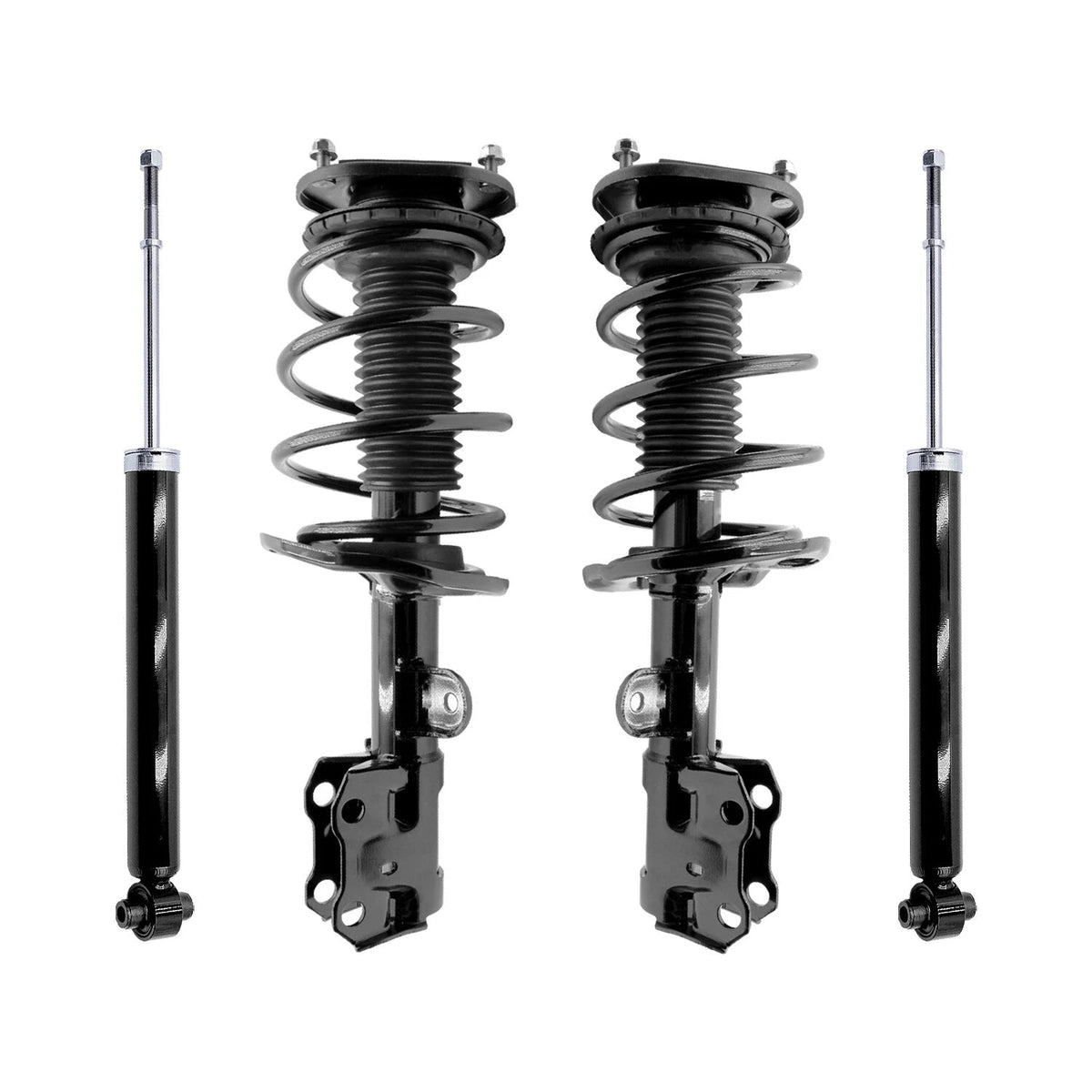 Front & Rear Kit Strut 2014-2017 compatible with Lexus CT200h 6B93BC-57
