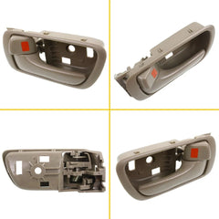 Door Set Handle For 2002-2006 Toyota Camry Front & Rear Inner Beige Plastic 4Pc 6B93BC-57
