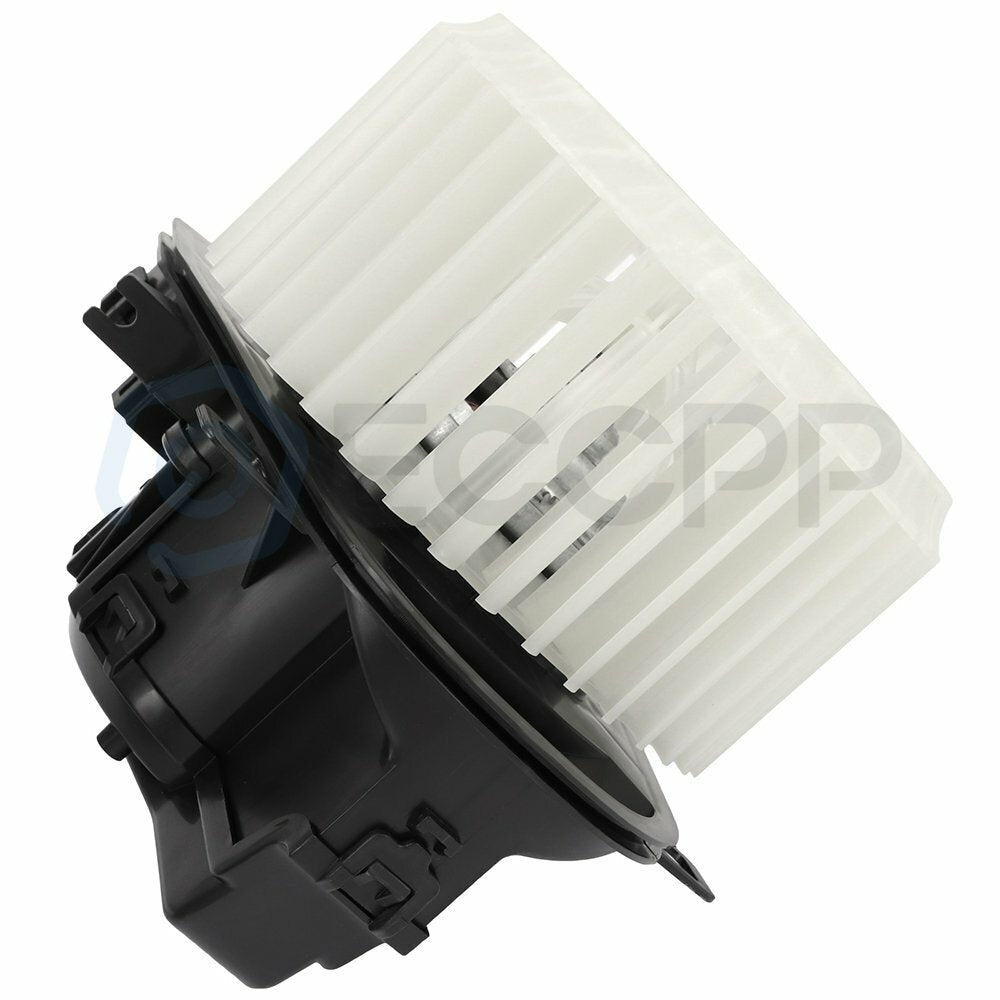 Front HVAC Blower Motor w/Fan Cage for 2011-2017 Volkswagen Touareg ABS plastic 6B93BC-57