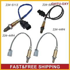 4PCS Oxygen O2 Sensor Upstream Downstream for 2011-2014 Ford F-150 5.0L 6.2L 6B93BC-57