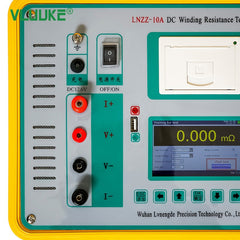 10A DC Winding Resistance Tester Velocimeter Transformer DC Resistance Meter