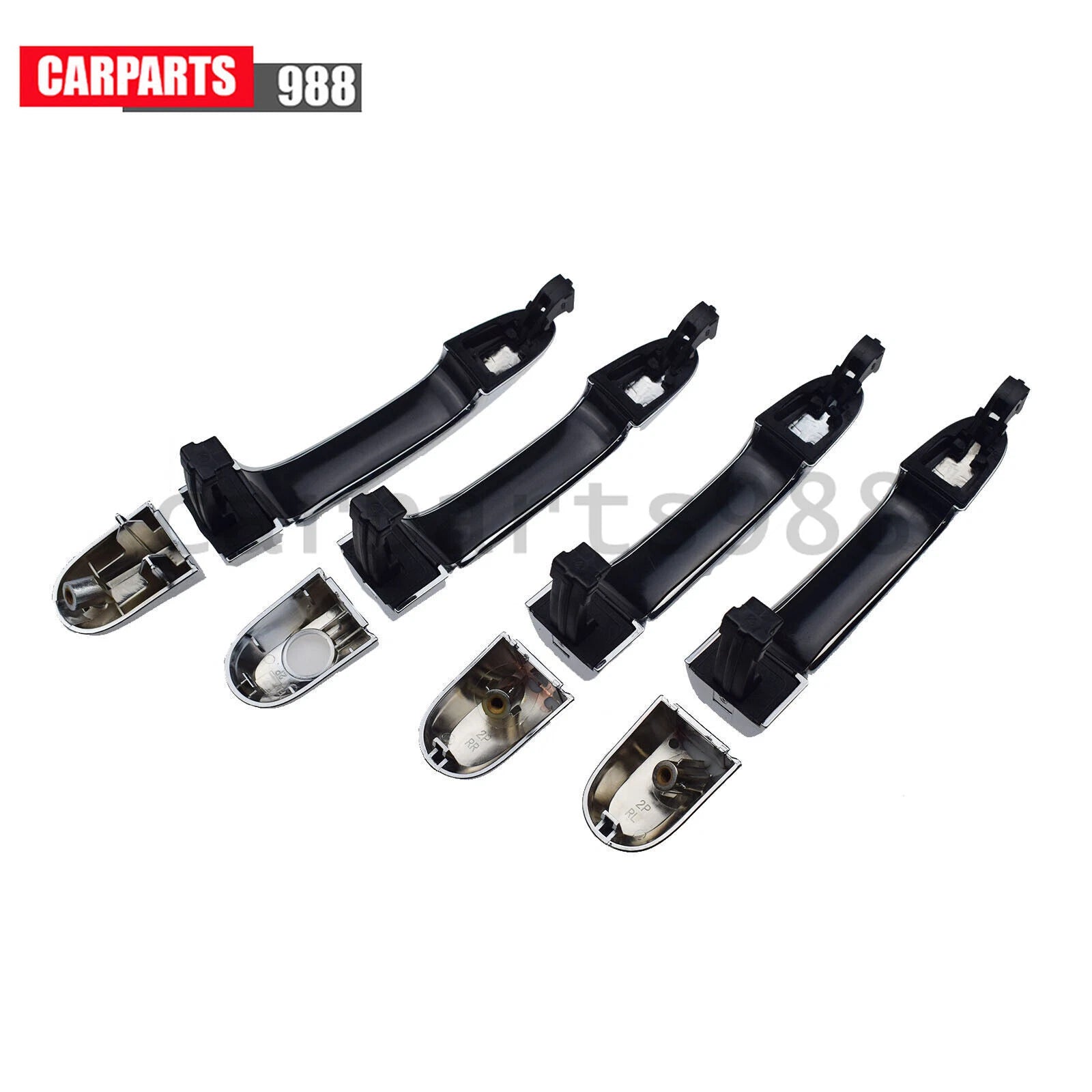 Chrome Exterior Door Handle Front Rear LH RH For 2011-15 Kia Sorento 826512P010 6B93BC-57