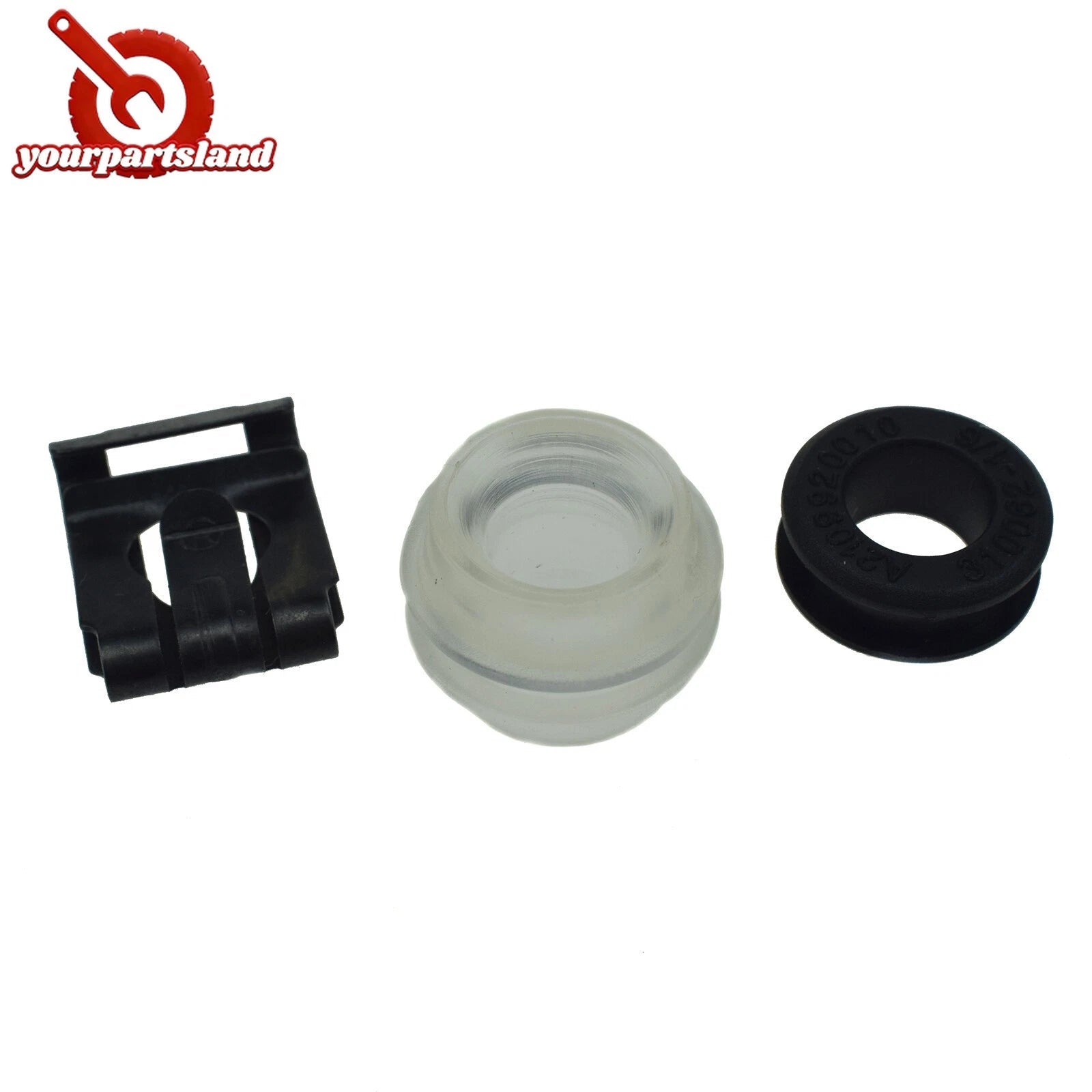 3PCS For Mercedes W115 W124 Auto Trans Shift Linkage Clip Rod Bushing 1159920110 6B93BC-57
