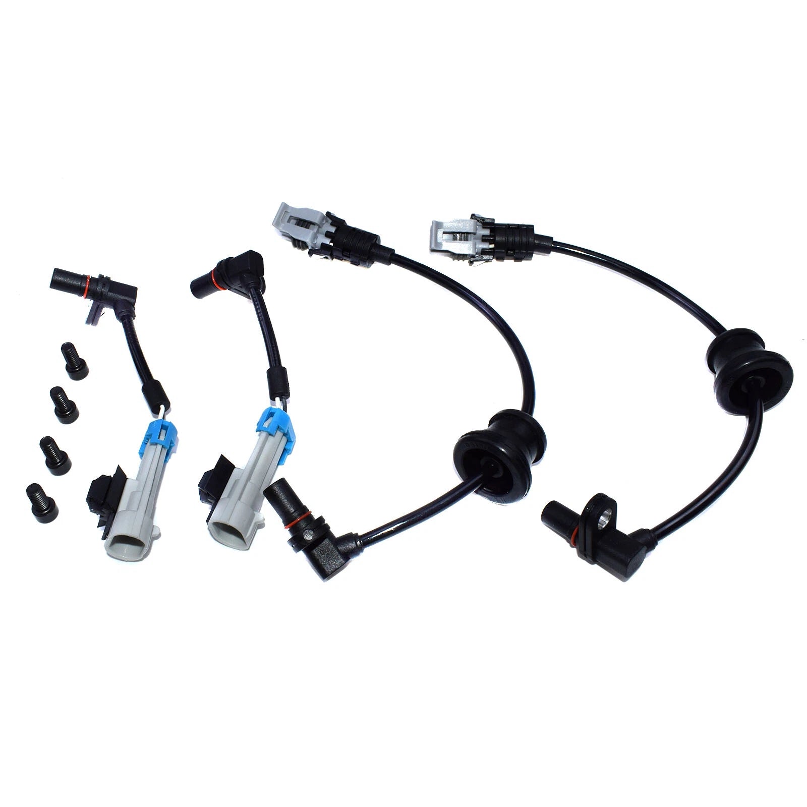4 Front Rear ABS Wheel Speed Sensor for Chevrolet Captiva Equinox Pontiac Saturn 6B93BC-57