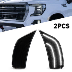SMOKED LED SIDE MARKER LIGHT FOR 2021-23 CHEVY TAHOE(5TH GEN) SUBURBAN(12TH GEN) 6B93BC-57