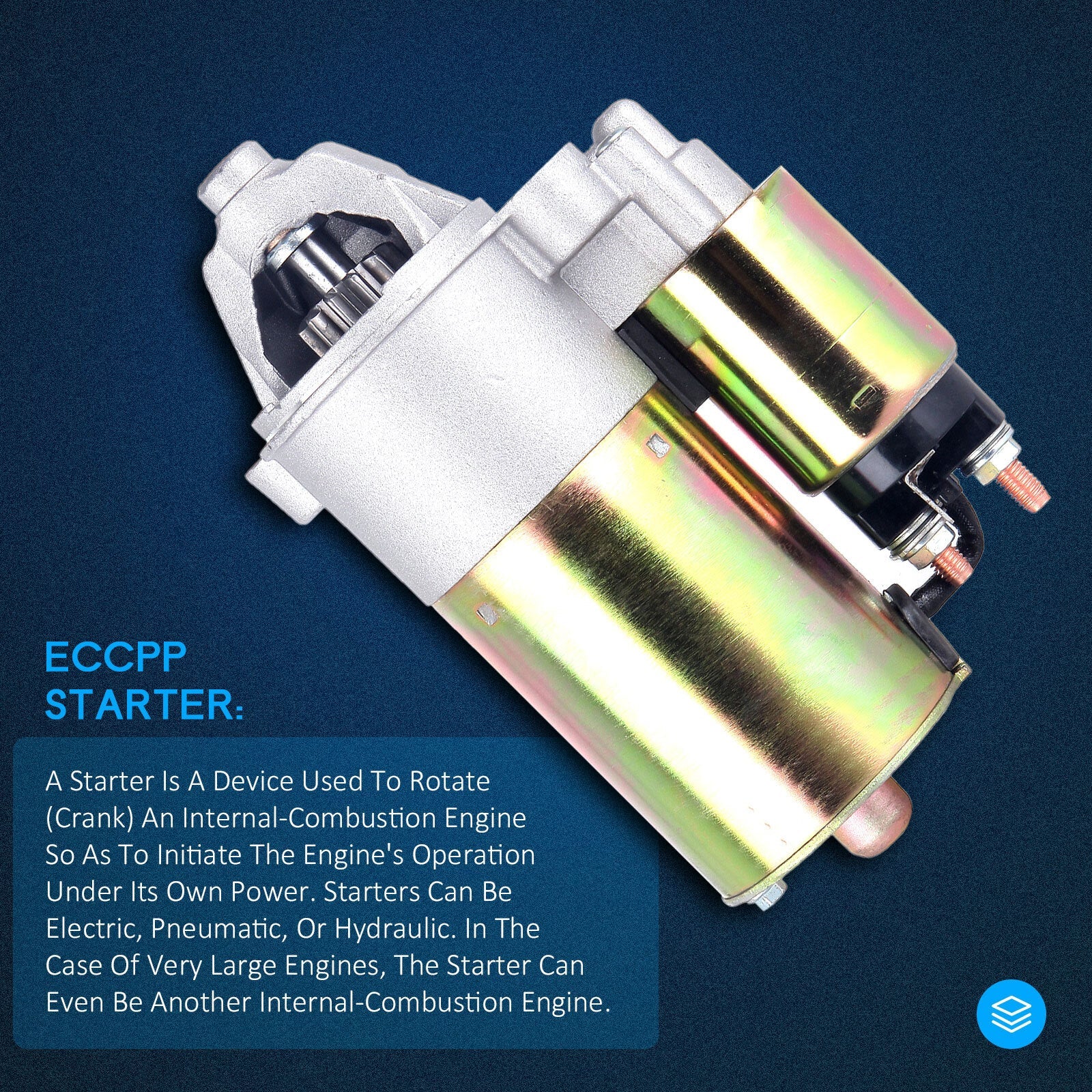 ECCPP For Ford Taurus & Mercury 3.0L 2986cc Mercury Sable Starter 6642 SFD0041 6B93BC-57