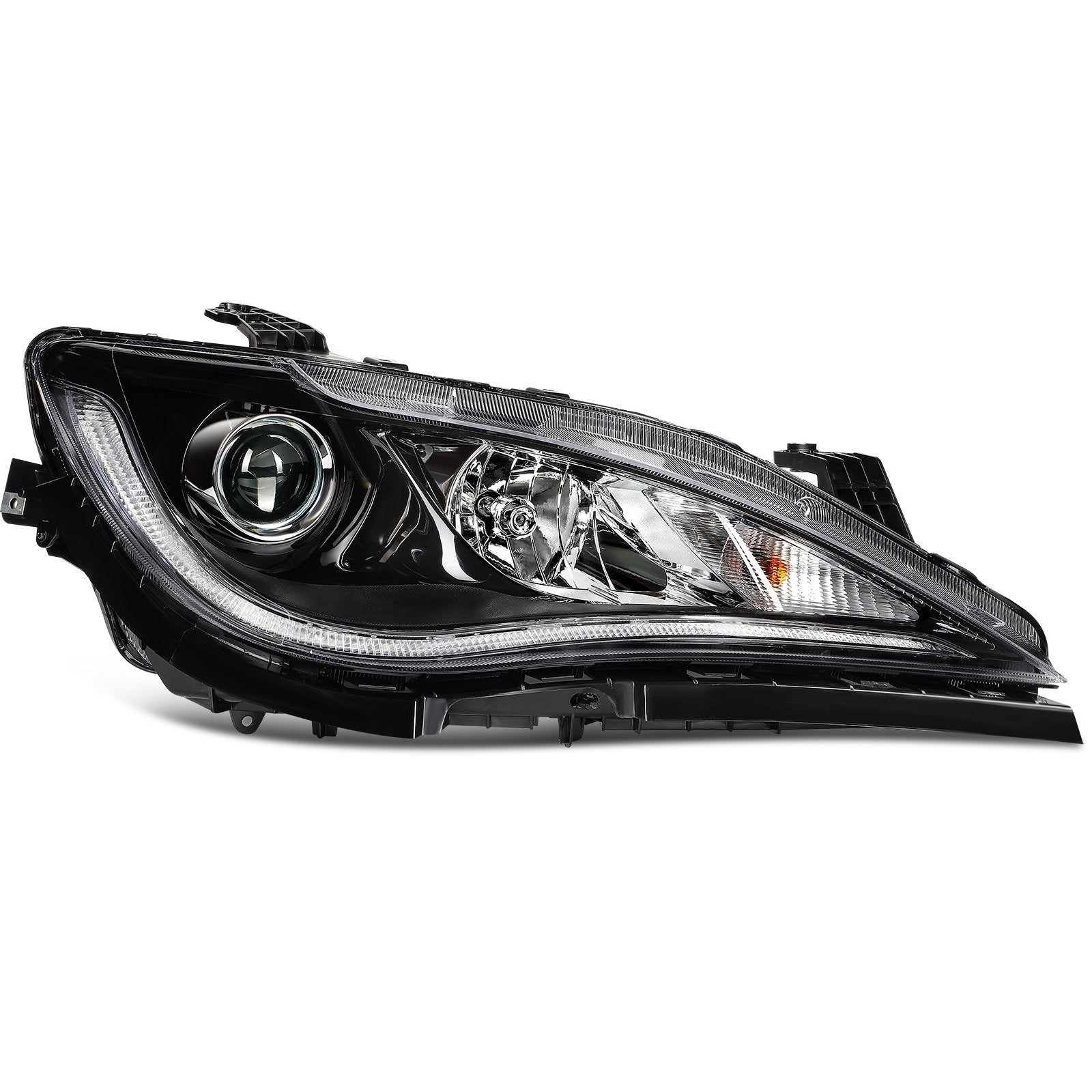 Right Side Headlight For 2017-2020 Chrysler Pacifica Voyager 3.6L Black KOEEP