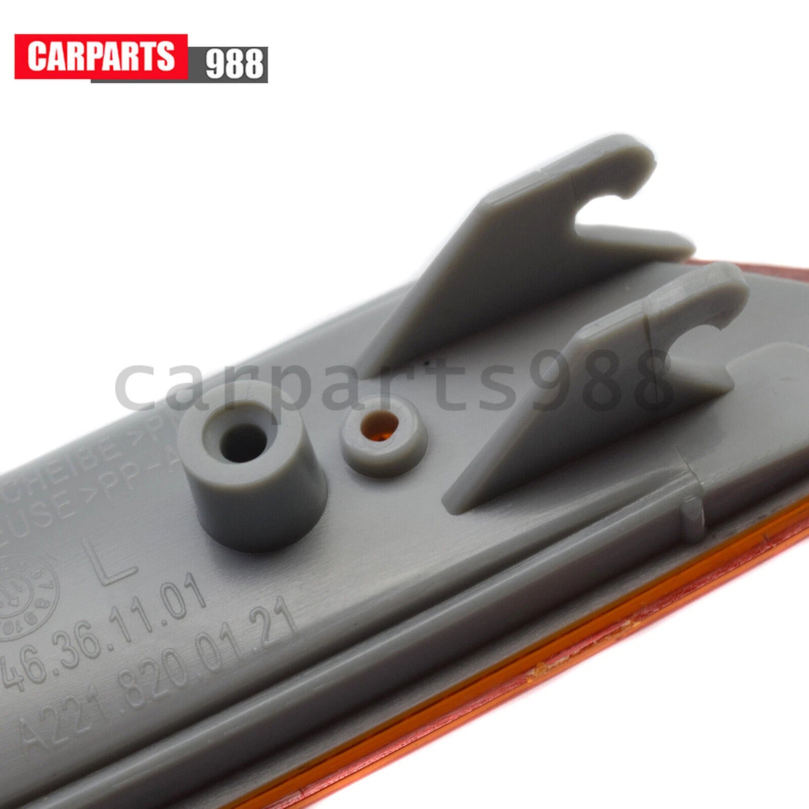 Left Side Marker Light Turn Signal Lamp For Mercedes W221 S550 S600 2218200121 6B93BC-57