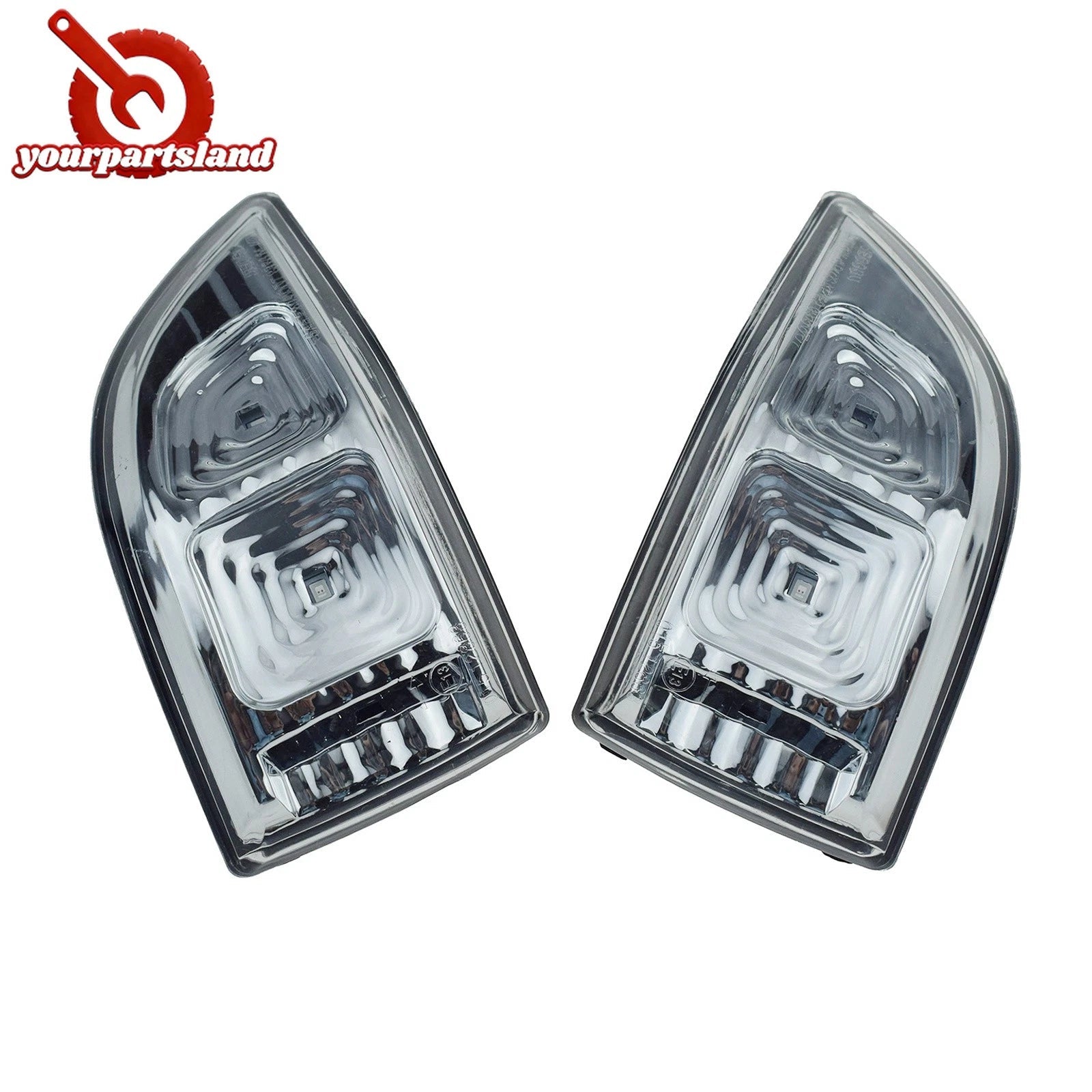 2PCS Outside Mirror Signal Lamp Front Left Right For KIA Sedona Carnival 10-14 6B93BC-57