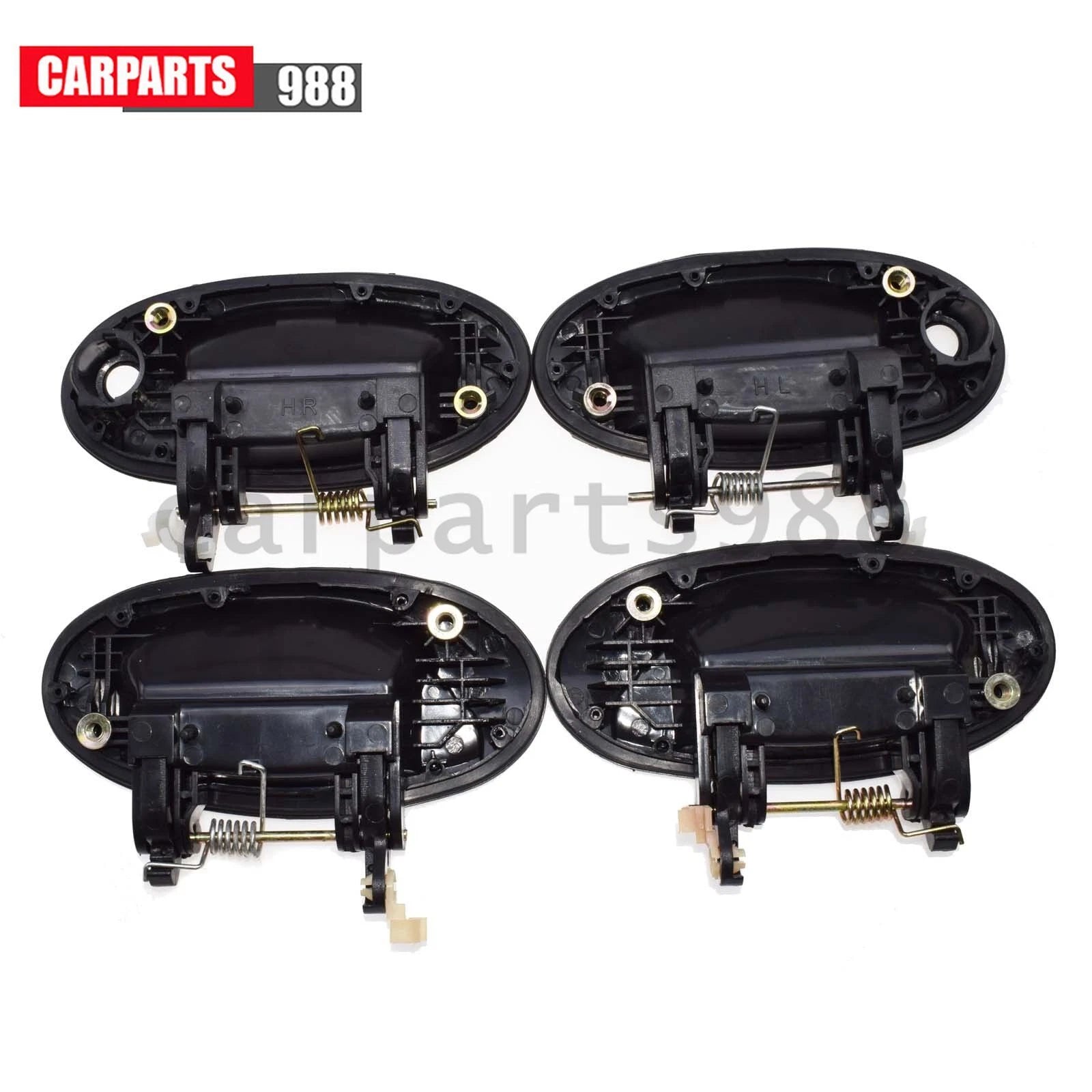 8Pcs Outside & Inside Door Handle Front Rear LH RH For Hyundai Elantra 1996-2000 6B93BC-57