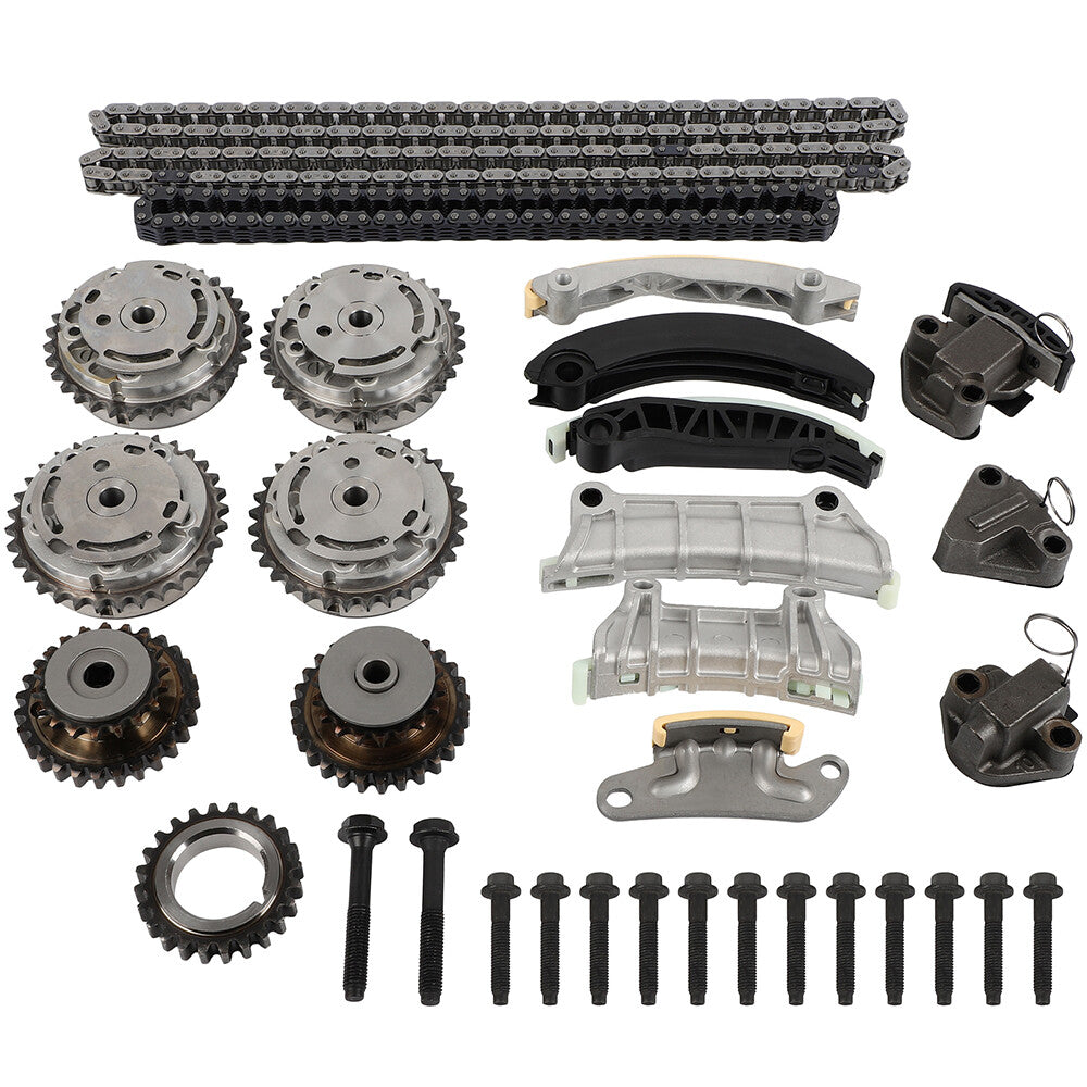 Timing Chain Kit for 04-06 GM Buick Cadillac CTS SRX 3.6L DOHC 24V w/ VVT 6B93BC-57