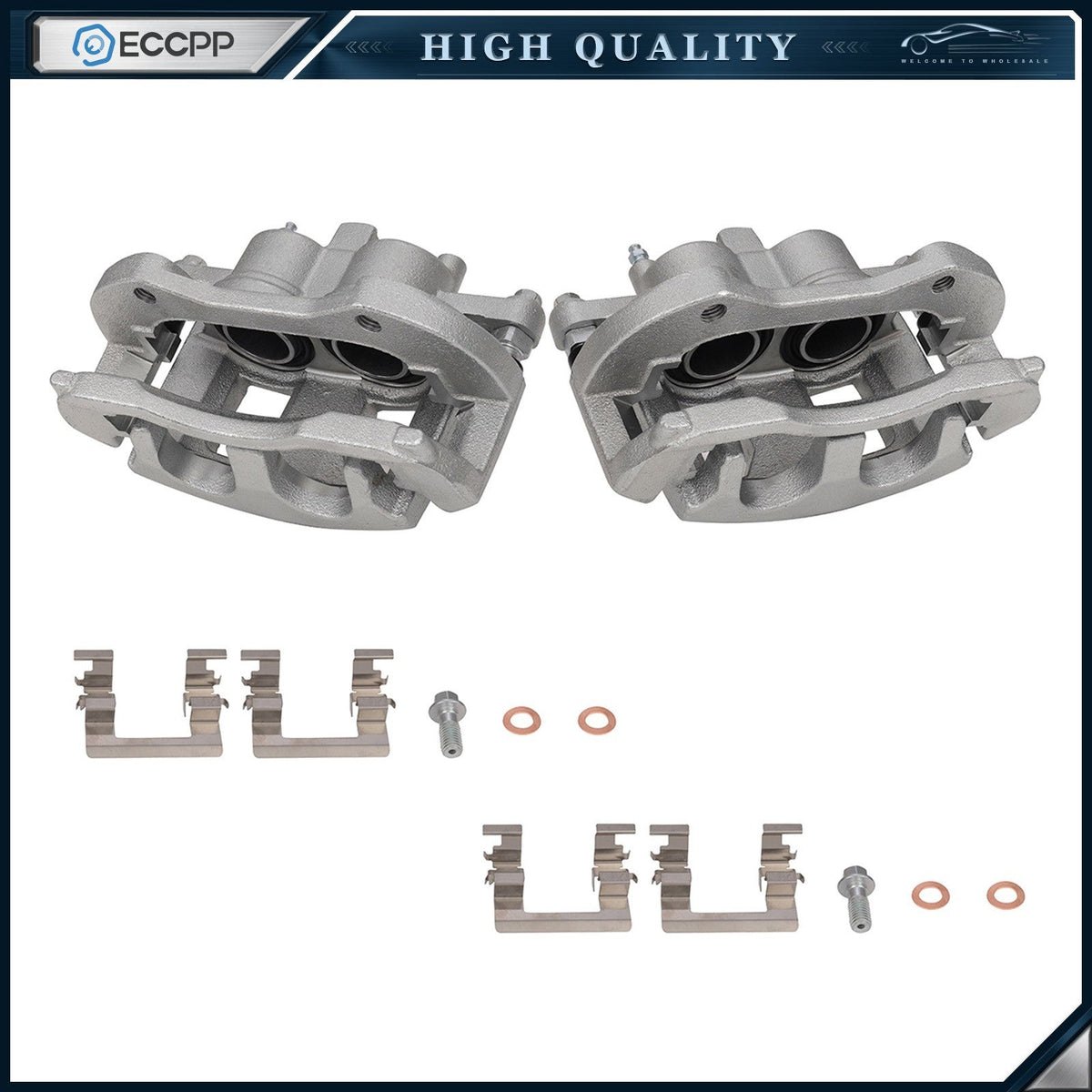 Front Brake Calipers 2Pcs For 2006-2011 Buick Lucerne 2006-2013 Chevrolet Impala 6B93BC-57