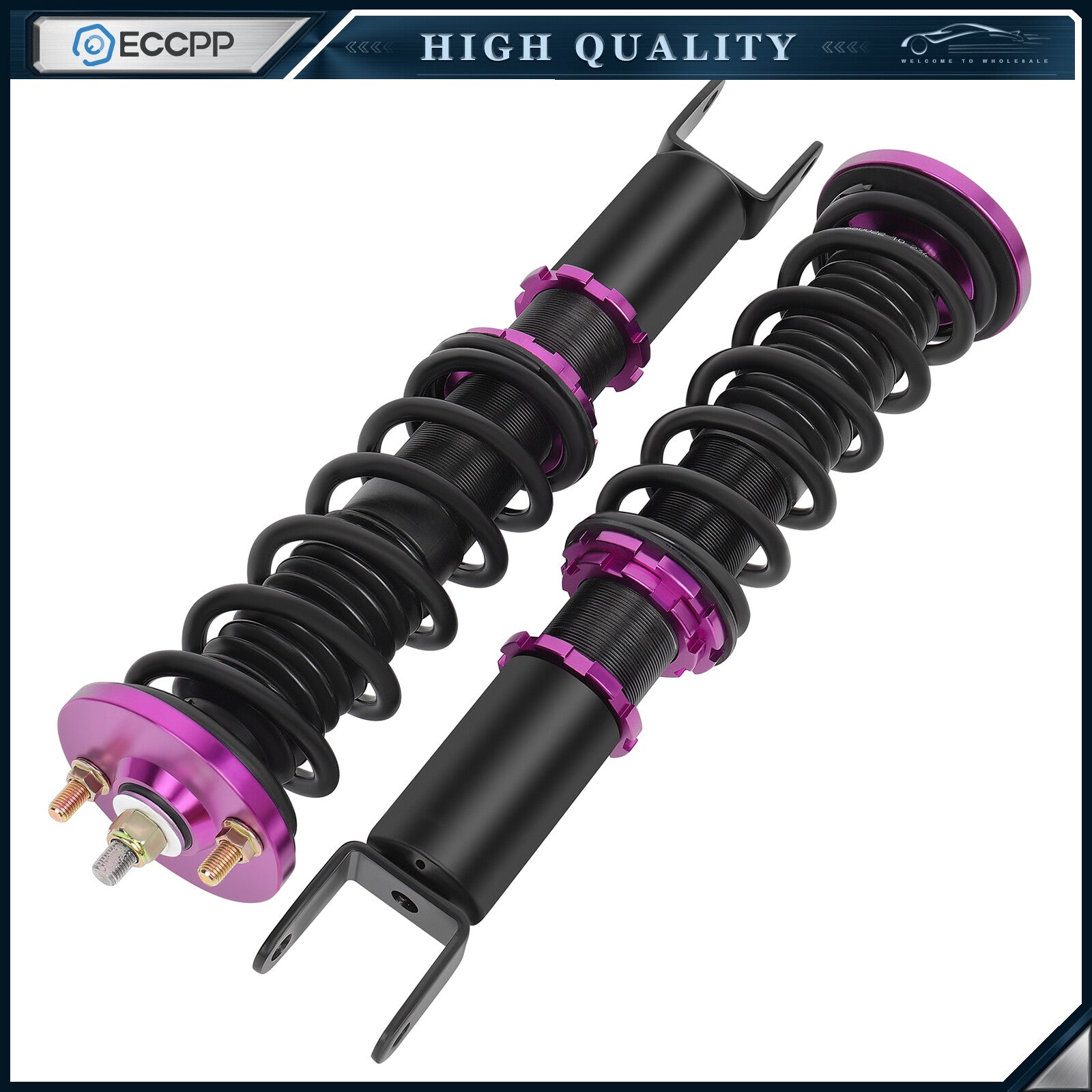 ECCPP Coilovers For 1993-00 Honda Civic Suspension Set Adjustable Struts Shocks ECCPP