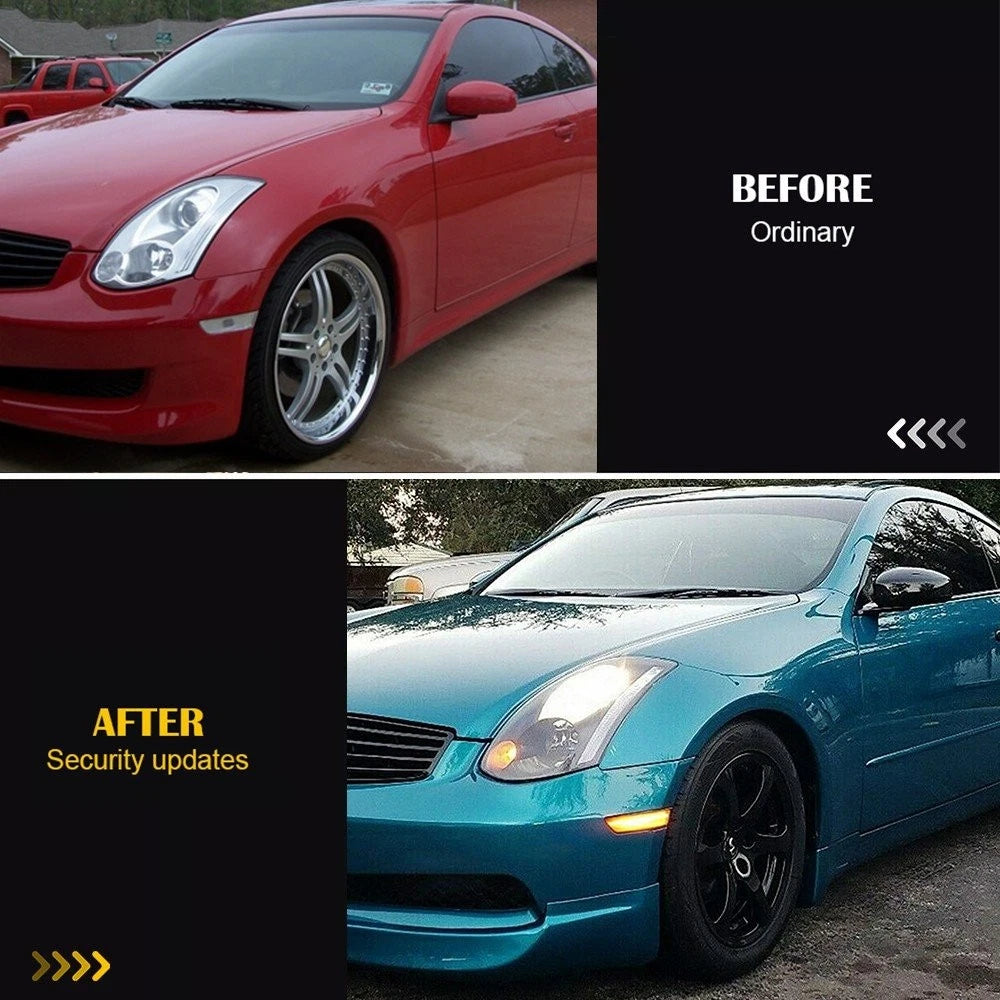 Switchback Sequential Turn Signal Side Marker Light For 03-07 Infiniti G35 Coupe 6B93BC-57
