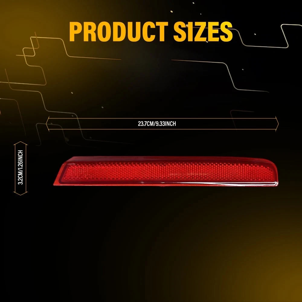 Red Rear Right Passenger Side Bumper Reflector For Acura MDX 2010 2011-2013 EOA 6B93BC-57