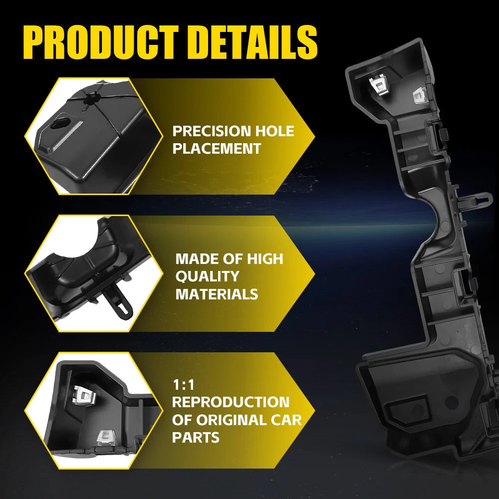 Pair For GMC Terrain 2018 19 2020-2021 Front Bumper Retainer Support Bracket EOA 6B93BC-57