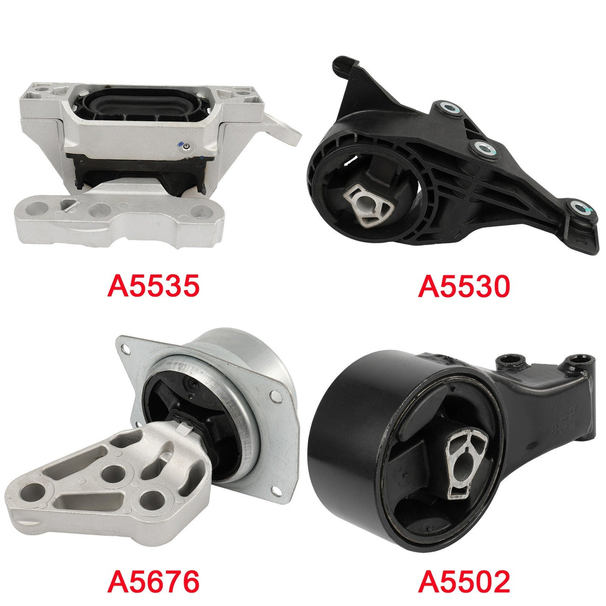4Pcs Engine Motor & Transmission Mount For Buick LaCrosse V6 3.6L 2010-2016 AUTO 6B93BC-57