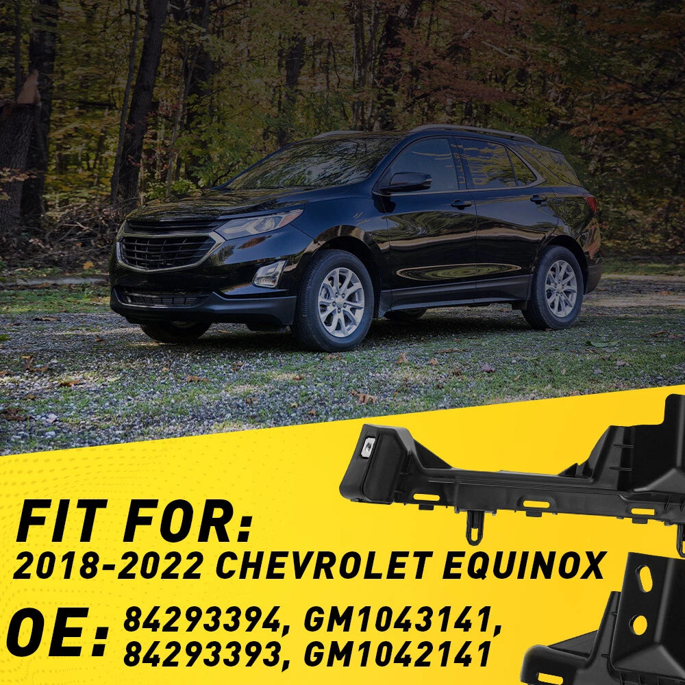Set 2 of Bumper Retainer Equinox Left Right Bracket For 2018-2022 Chevrolet Side 6B93BC-57