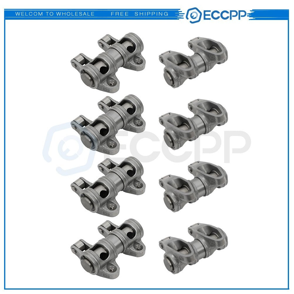 1.6 Ratio 3/8" Stainless Steel Roller Rocker Arms for Chevy SBC 350 High Quality 6B93BC-57