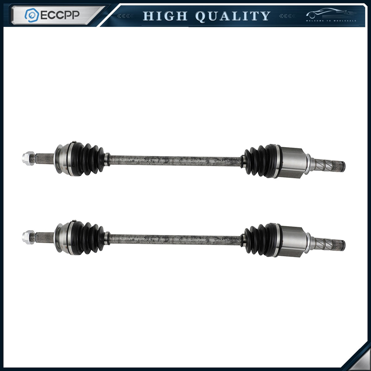 For Subaru WRX 2012-2013 H4 2.5L Front Left & Right Base 2pcs CV Axle Assembly