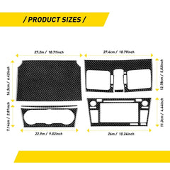 Center Control Set Trim Carbon Fiber Interior For Subaru WRX Saloon 2015-2021 EA 6B93BC-57