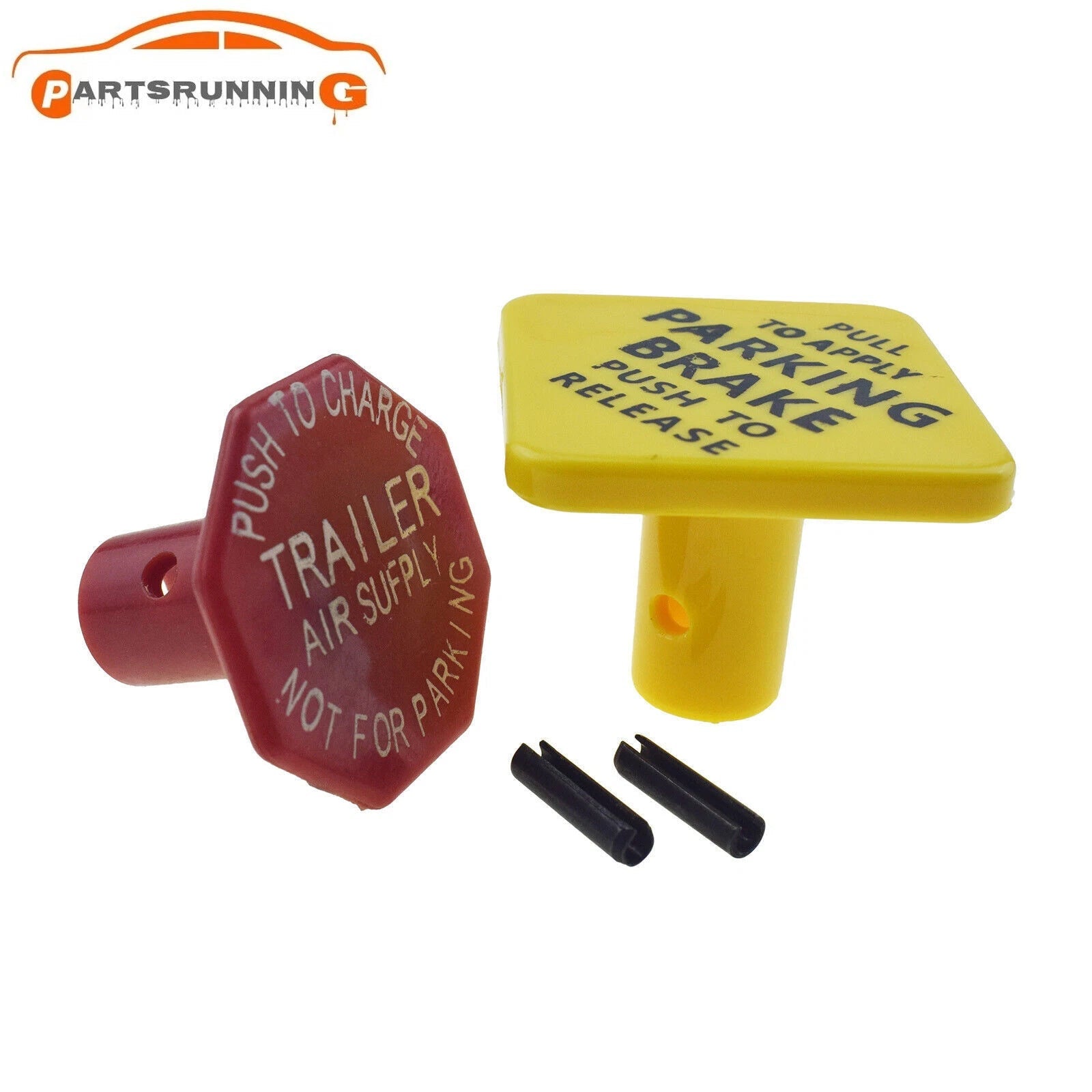Parking Brake Valve & Trailer Air Supply Knob 248433 290655 For Universal 6B93BC-57