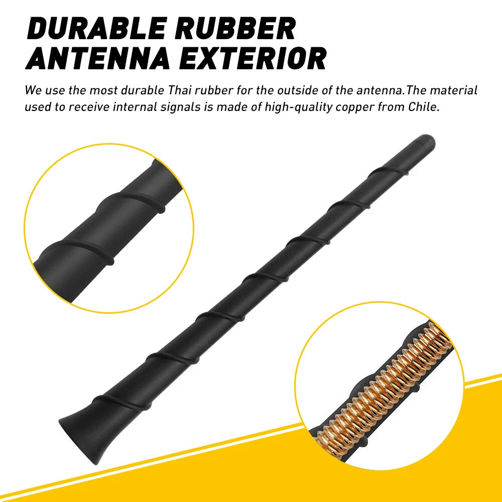 8" Black Antenna for Dodge Journey 2009-2020 Antenna Black for Dodge Journey 6B93BC-57