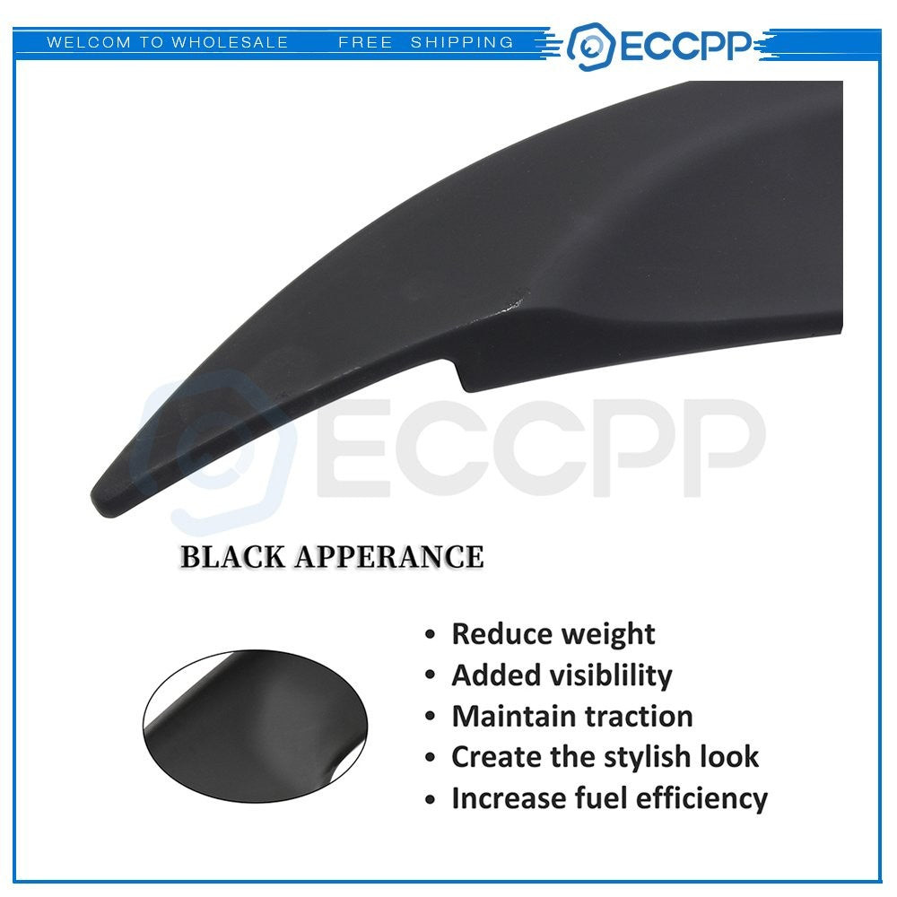 Black Spoiler Fits 2013-2017 Dodge Dart Duckbill Wing ABS 6B93BC-57