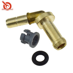 Thermostat Water Outlet Tube Connector for Land Rover Range Sport 5.0L 3.0L 6B93BC-57