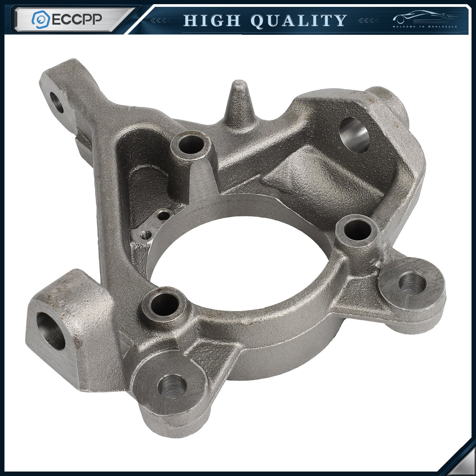 1X Front Driver Side Steering Knuckle For Jeep Grand Cherokee 4WD 1999 2000-2004 6B93BC-57