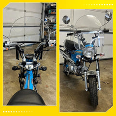 Clear Windshield Windscreen For Suzuki Boulevard Intruder Volusia Marauder 800 A 6B93BC-57