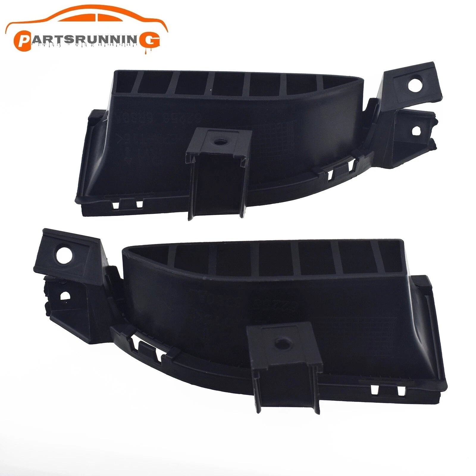 Front Left & Right Side Outer Bumper Grille For 2021-23 Nissan Rogue 622576RR0A 6B93BC-57