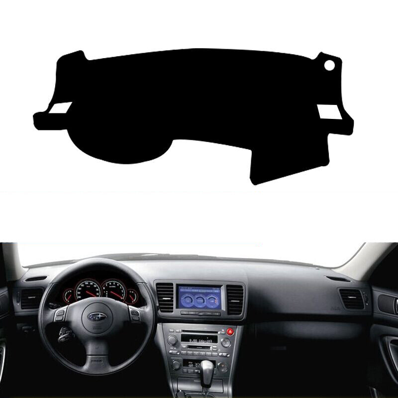 Dashboard Console Cover PU Leather Protector Sunshield Pad For Subaru Legacy