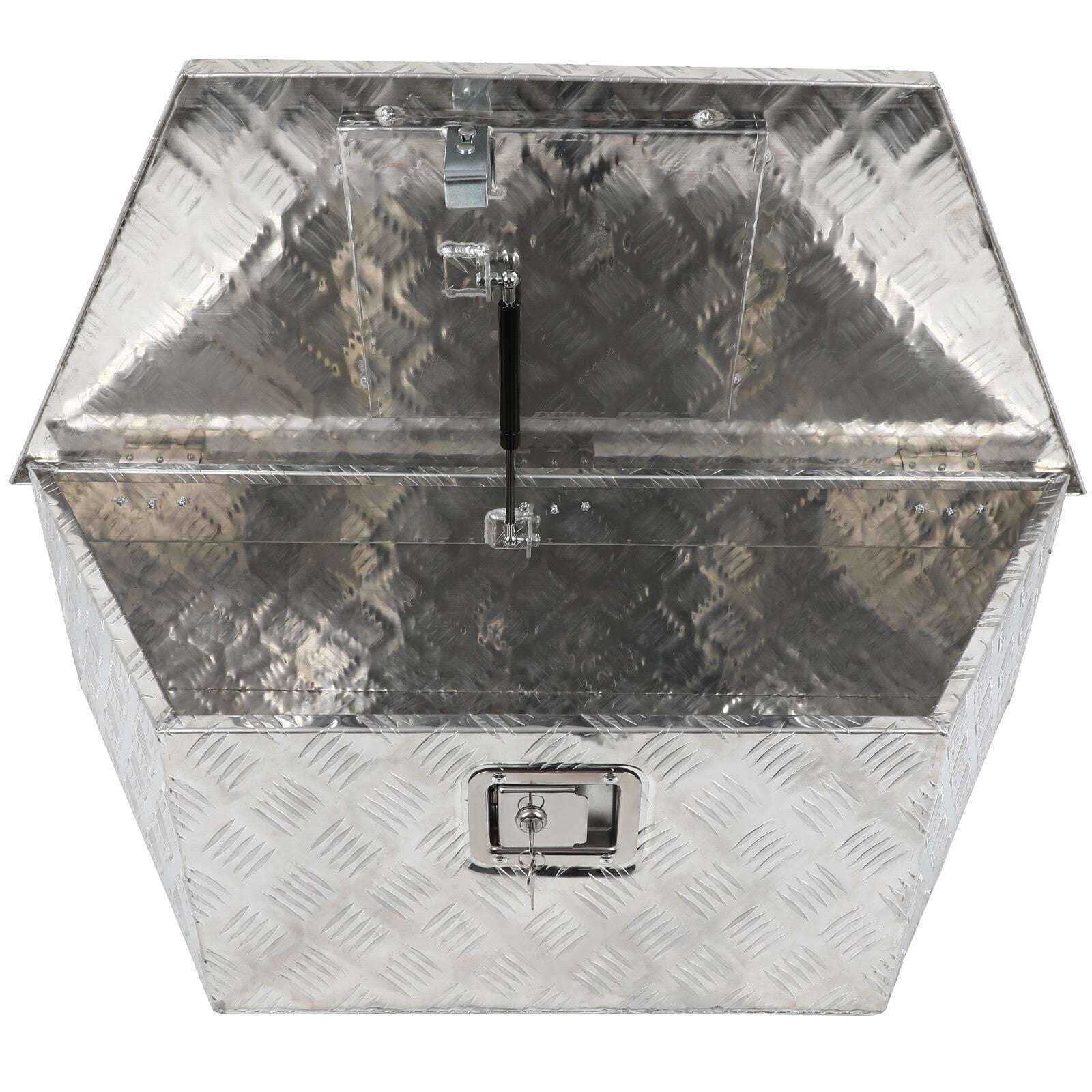 Aluminum Trailer Tongue Tool Box Pickup Truck Bed Storage Toolbox 39"X16.5"X12" 6B93BC-57