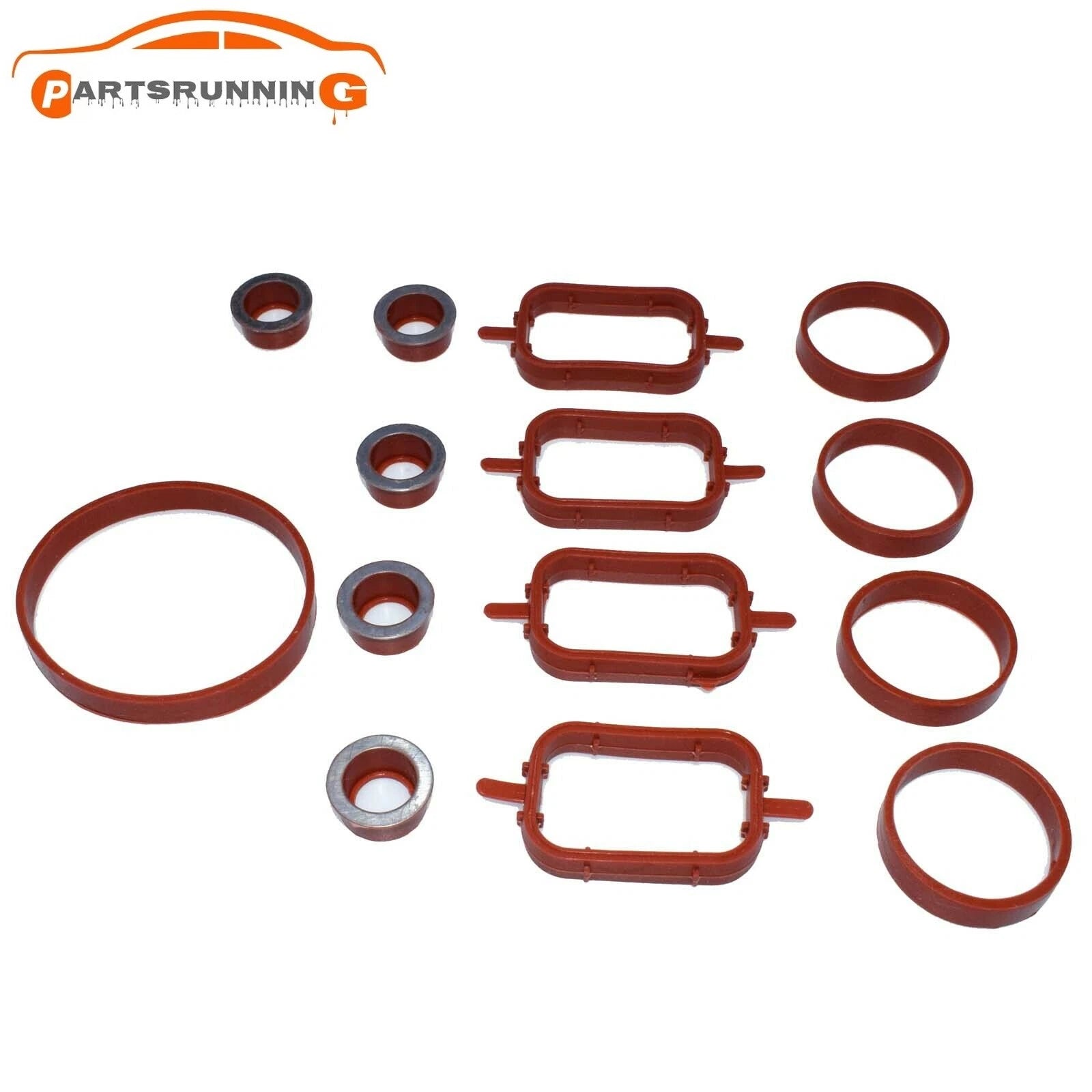 Intake Manifold Seal Gasket Kit 11612246945 For BMW E53 E61 E63 E70 E83 X3 X5 X6 6B93BC-57
