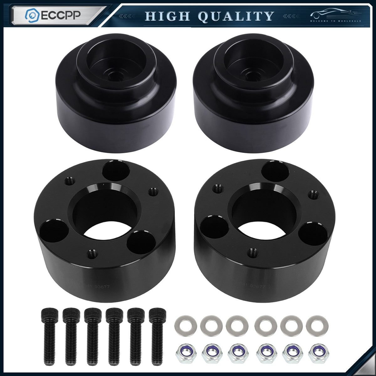 ECCPP 3.5" Front & 1.5" Rear Leveling Lift Kit For 2009-2024 Dodge Ram 1500 4WD ECCPP