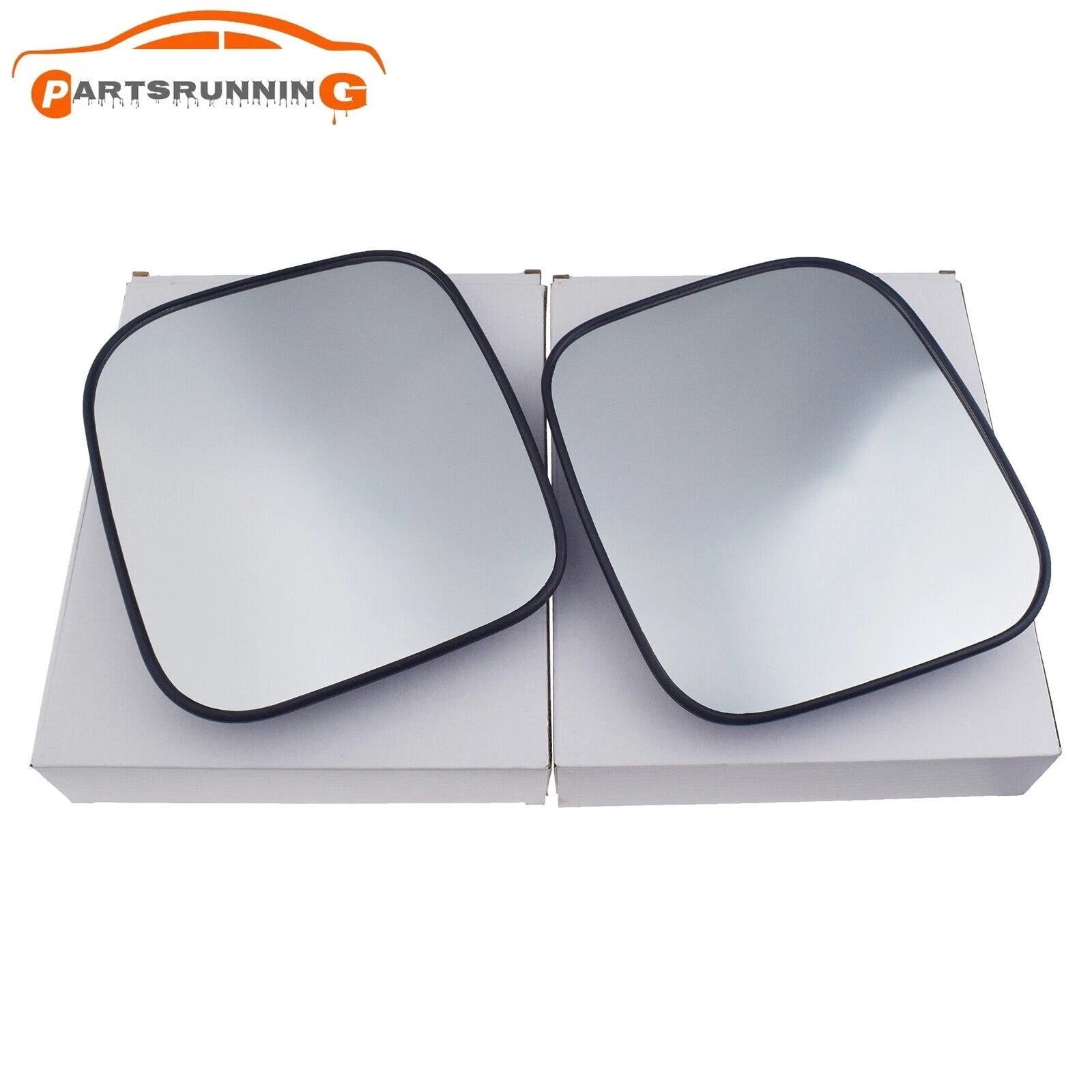 For Mitsubishi Pajero SHOGUN 2000-2006 2PCS Heated Rearview Mirror Glass LH & RH 6B93BC-57