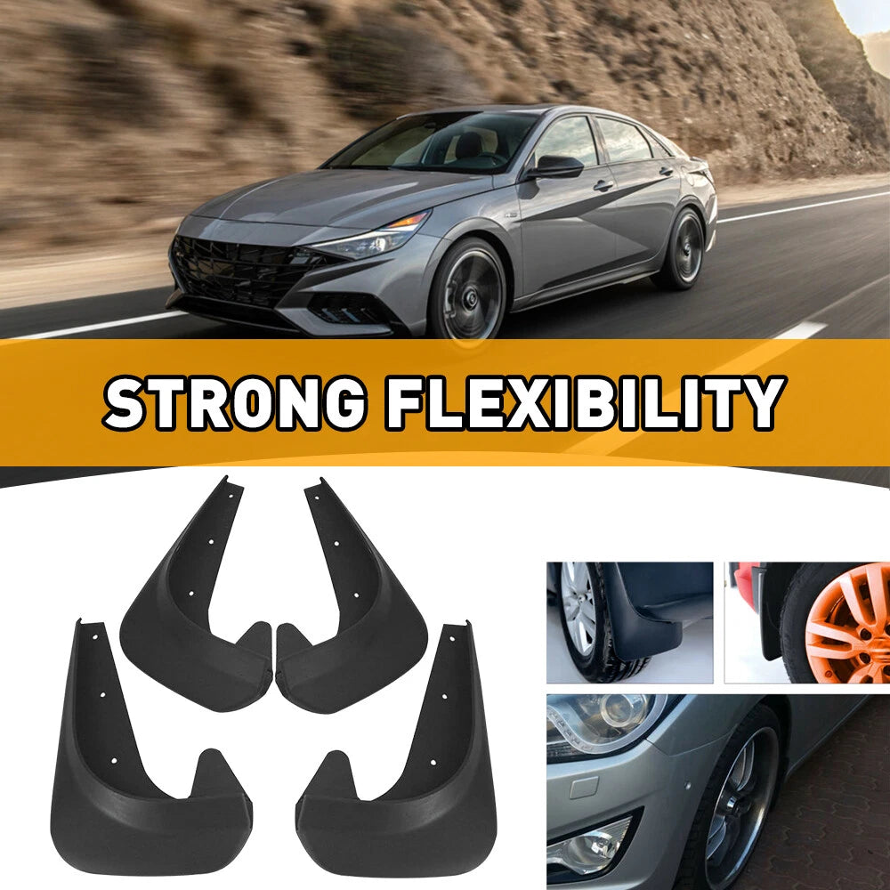 4x Car Accessories Universal Front Rear Mud Flap Flaps Splash Guard Mudguards EA 6B93BC-57