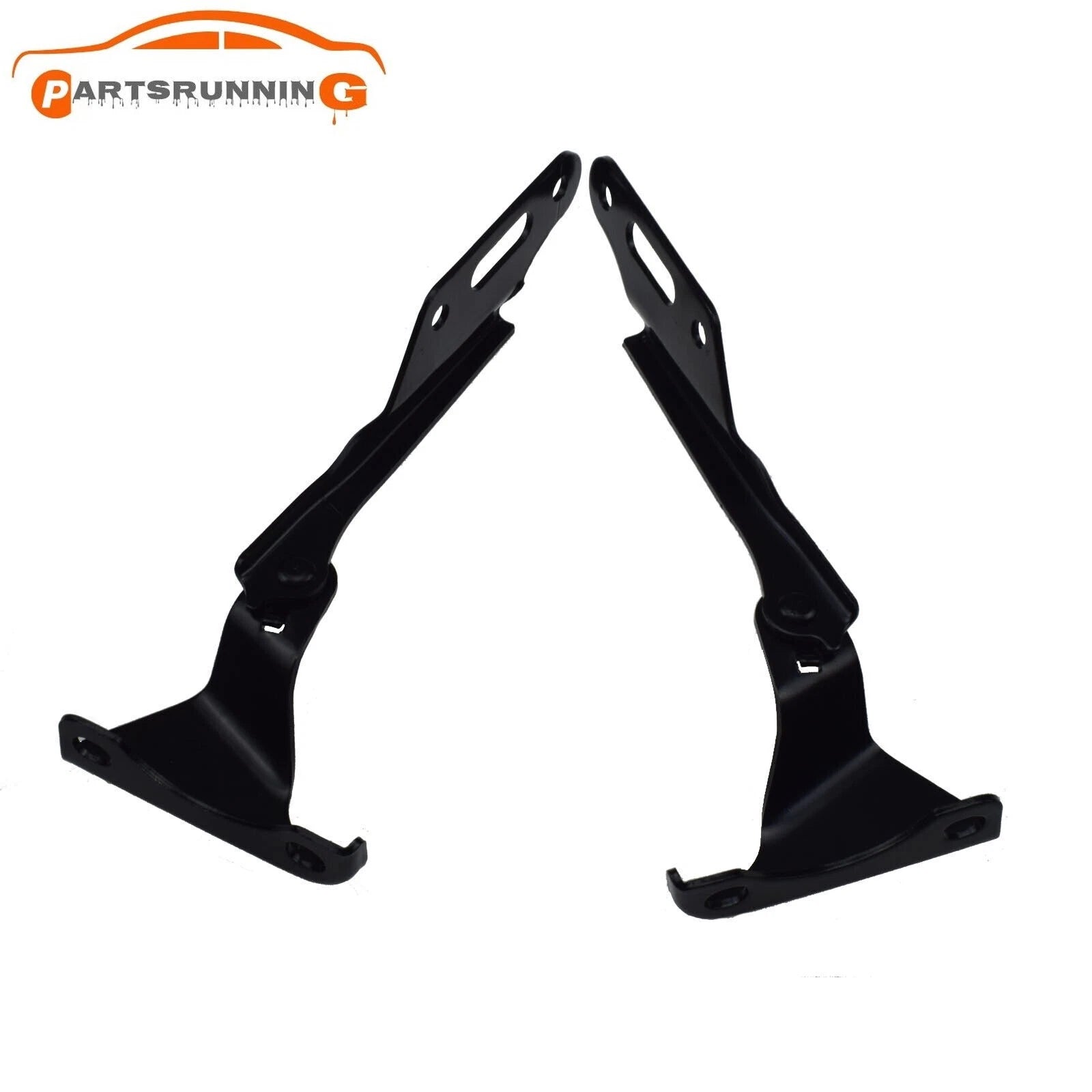 HO1236109 Steel Hood Hinges Set LH+RH For 2001-05 Honda Civic 02-06 CRV Element 6B93BC-57
