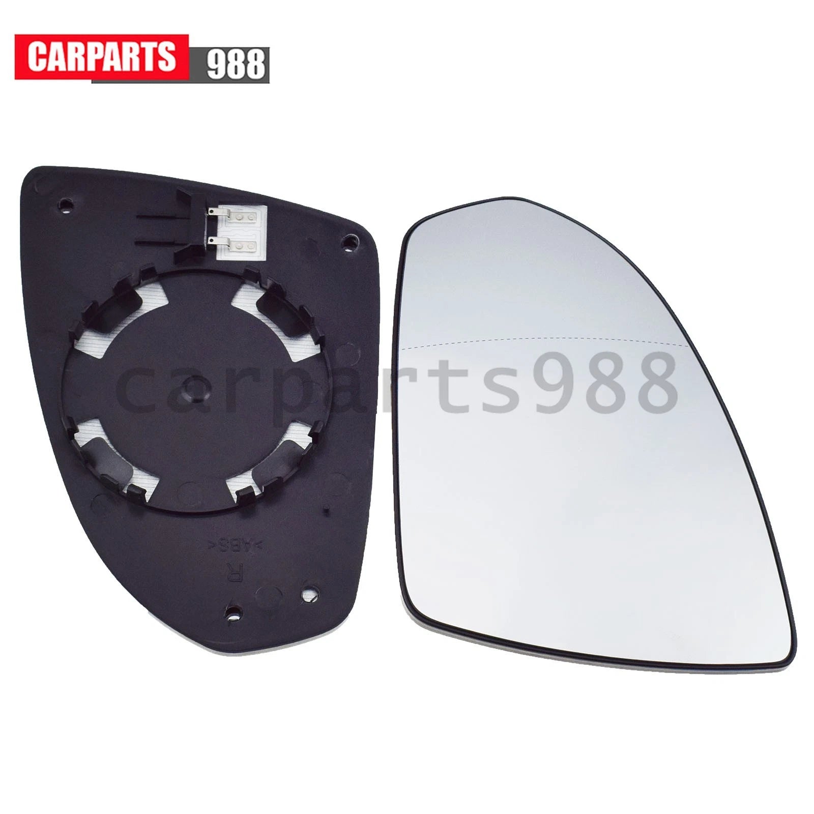 Left Right Rearview Mirror Glass Heated For Mercedes-Benz Smart fortwo 2017-2014 6B93BC-57