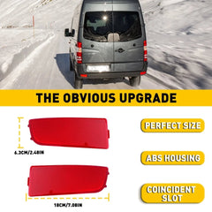 Car Rear Bumper Reflector Lamp Tail Case For 10-18 Benz Mercedes Sprinter 3500 6B93BC-57